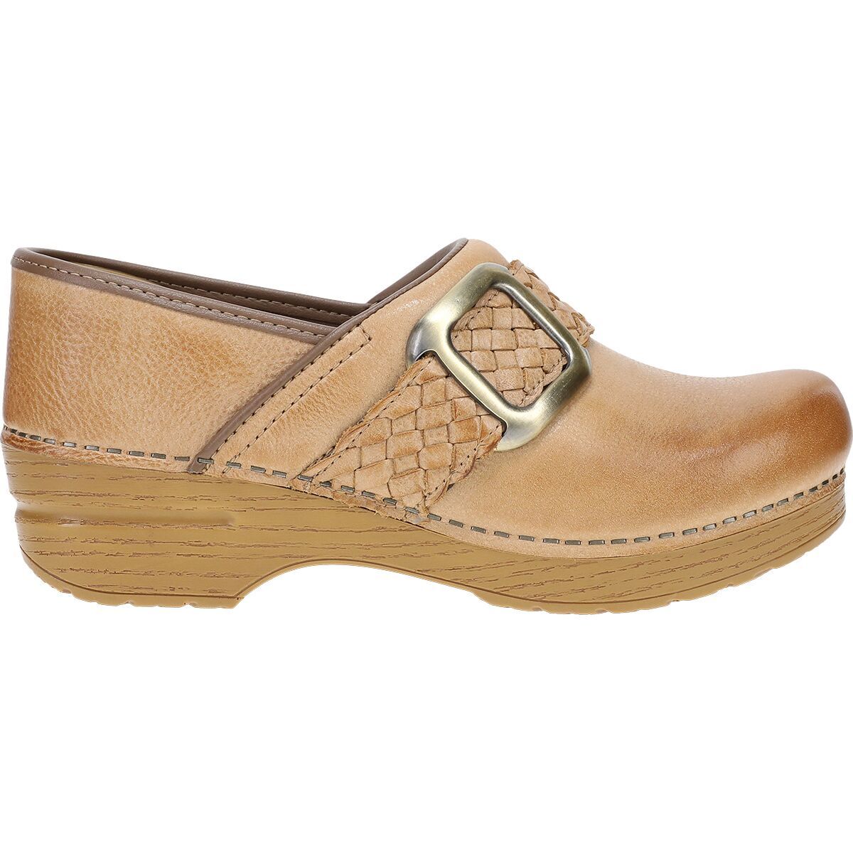 Image of Dansko Pro Braided Clog - Women's Honey Distressed, 39.0