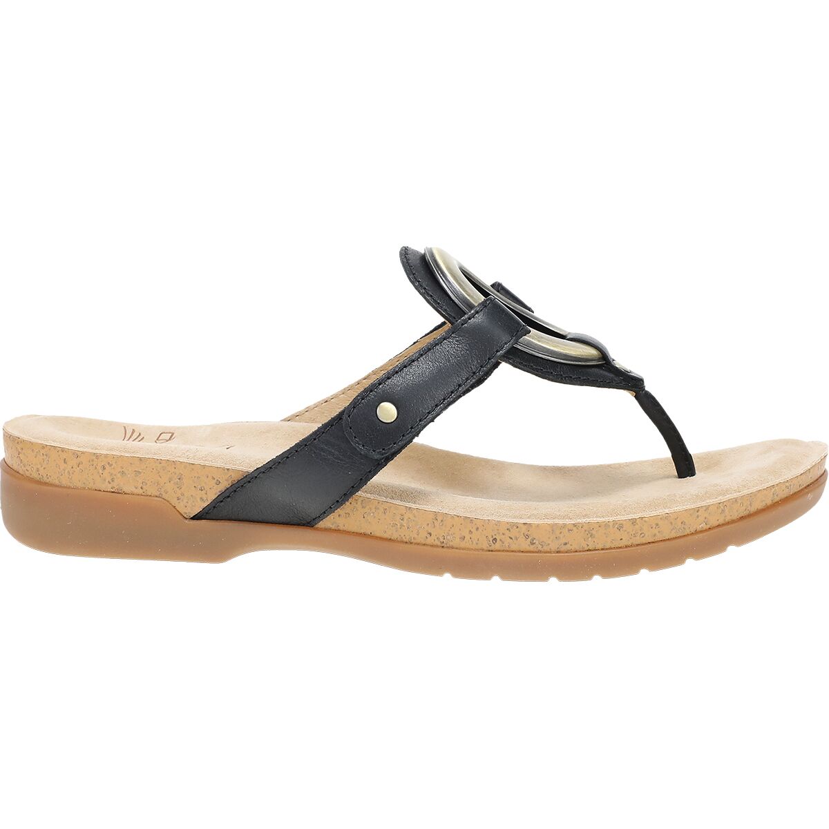 Image of Dansko Rosalia Sandal - Women's Black, 36.0