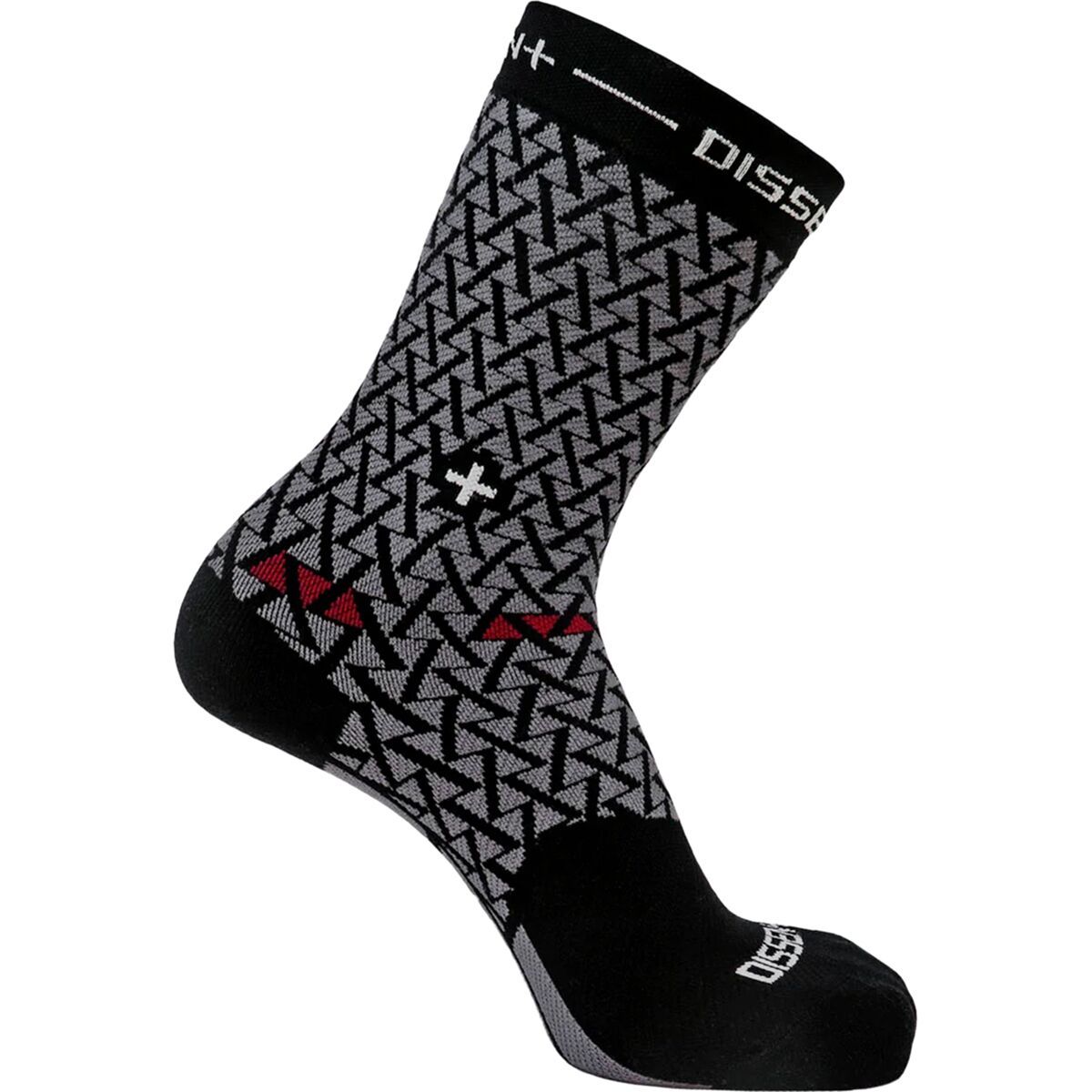 Dissent Dissent MTB GFX Semenuk Crew 8in Sock Black, S