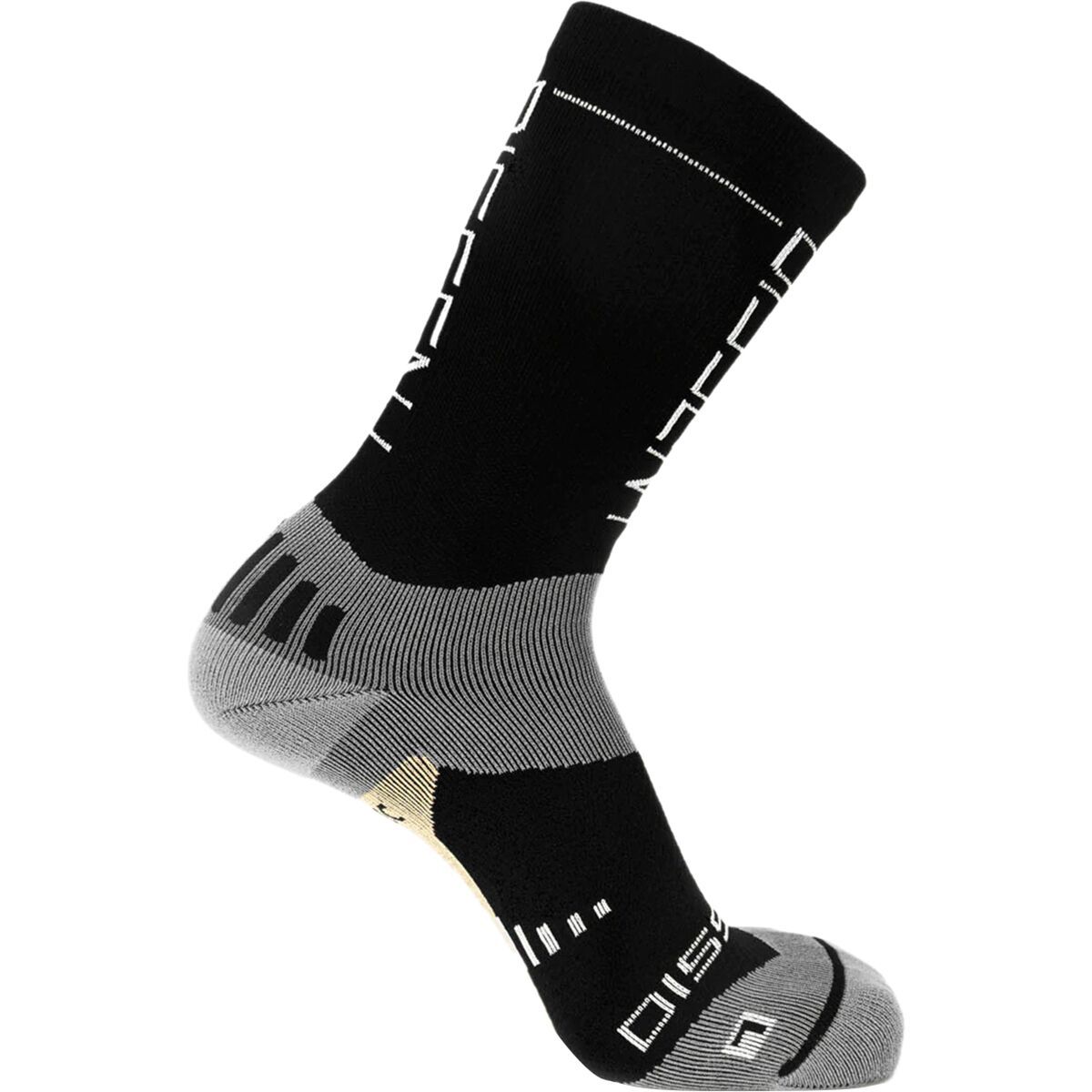 Dissent Dissent MTB Supercrew Nano+Cu Sock Black, L