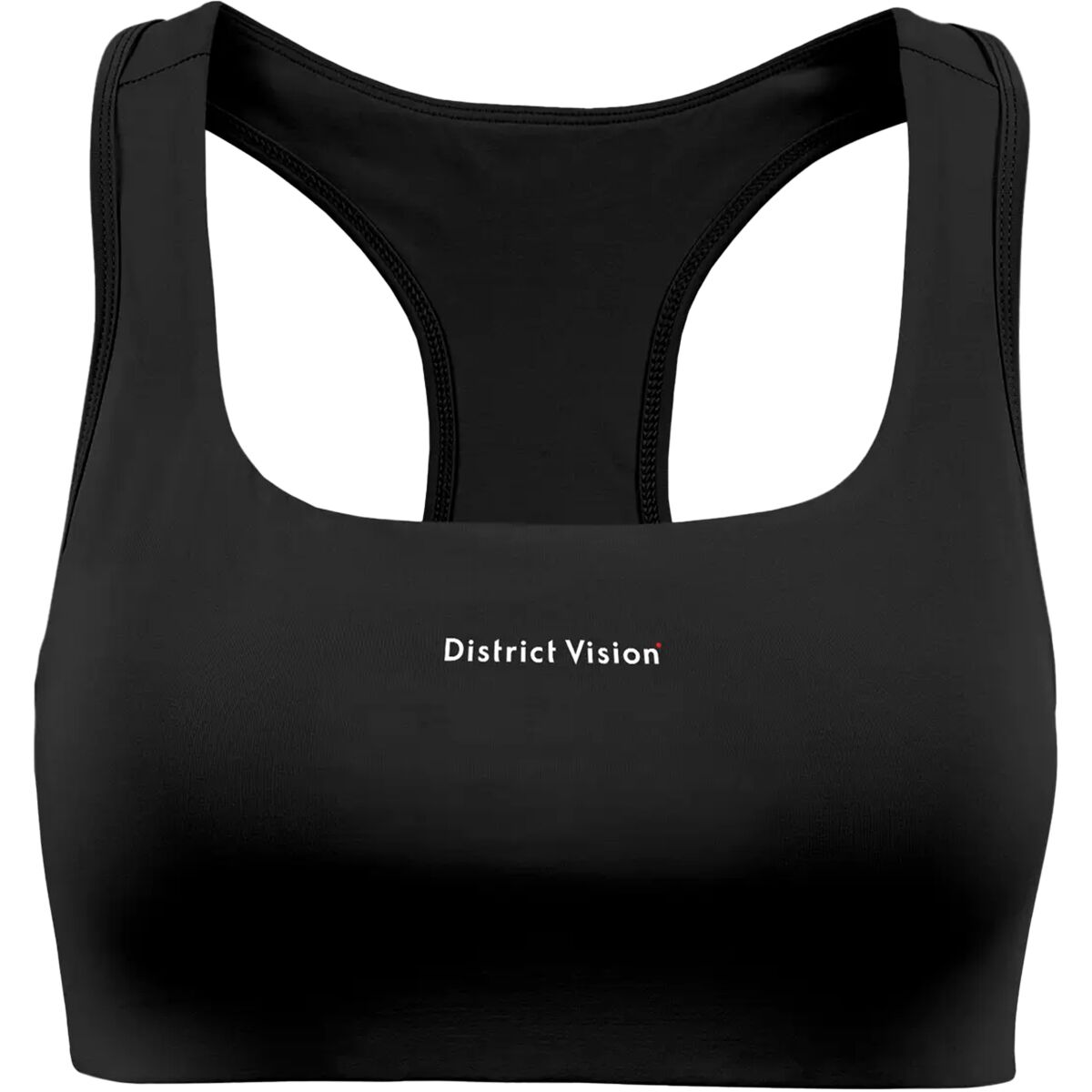 Image of District Vision Twin Layer Medium Support Bra - Women's Black, XS