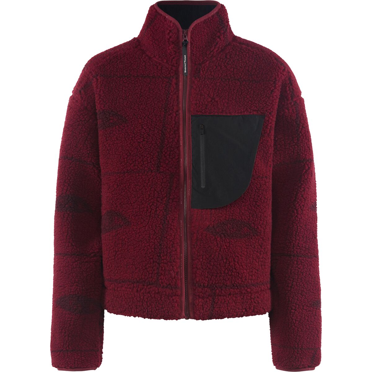 District Vision Cropped Fleece Jacket S