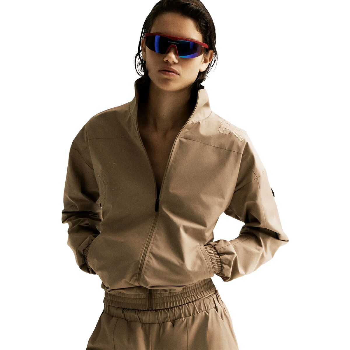 Image of District Vision Hiking Jacket - Women's Khaki, M