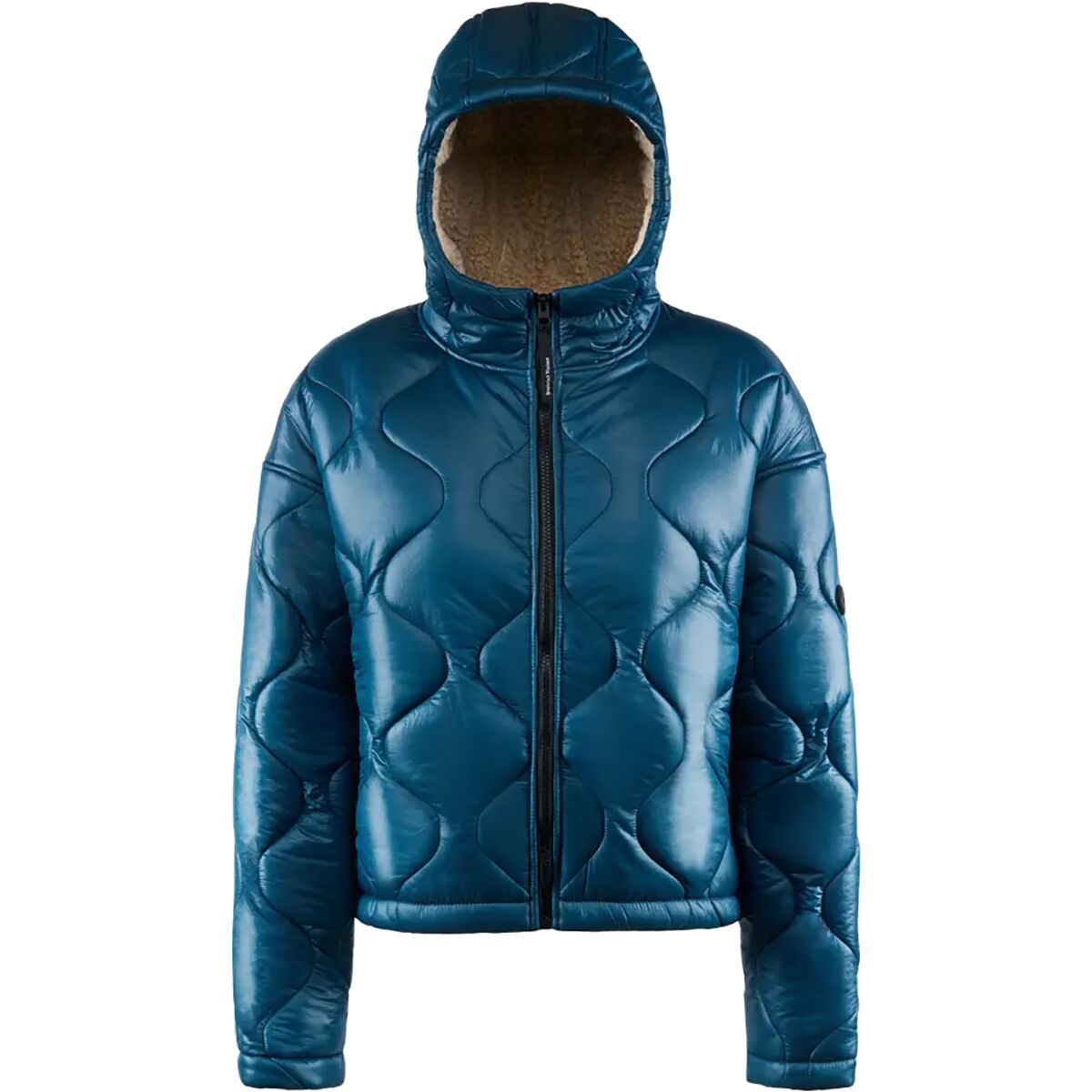 District Vision Cropped Quilted Fleece Jacket - Women's Dusk, L