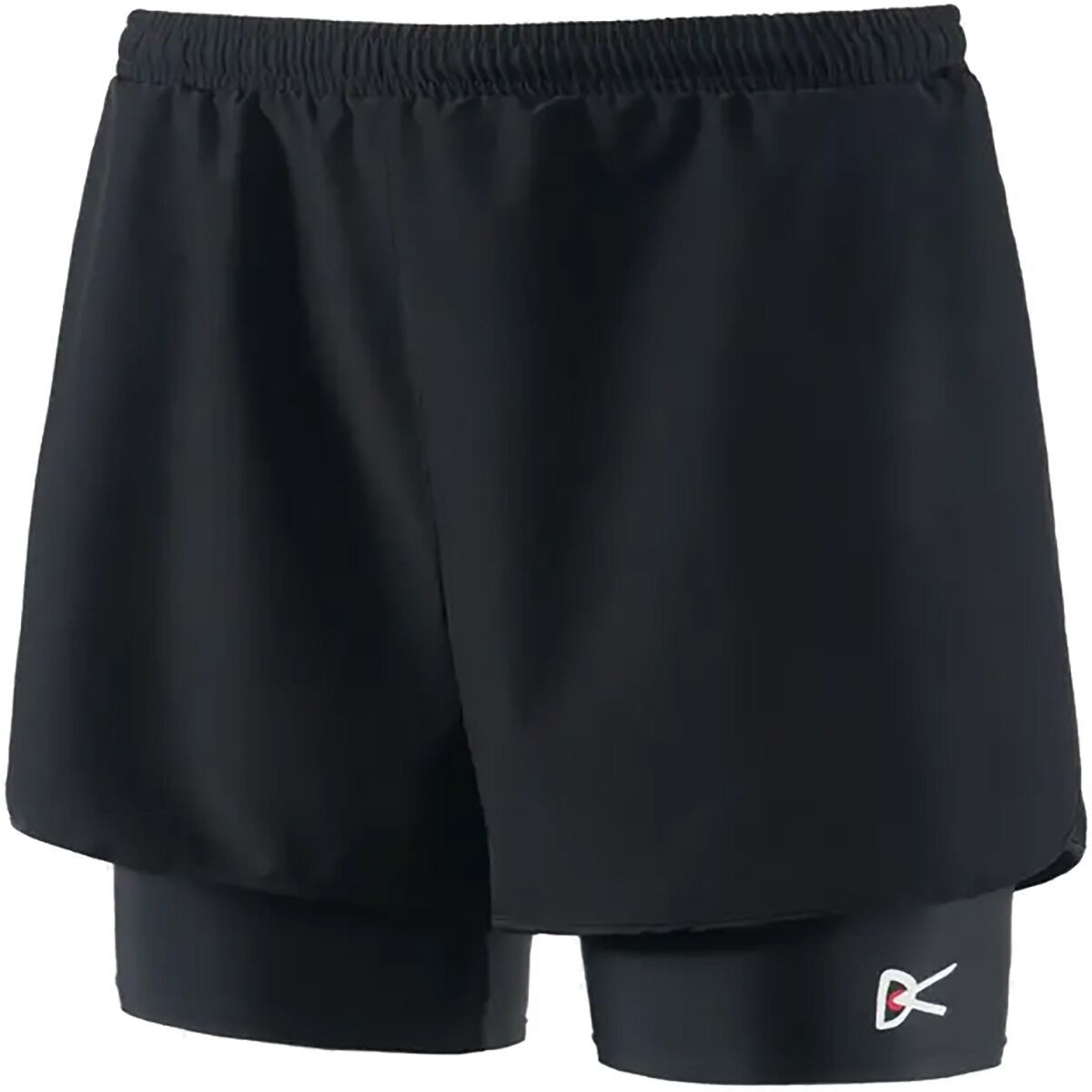Image of District Vision Layered Trail Short - Women's Black, XL