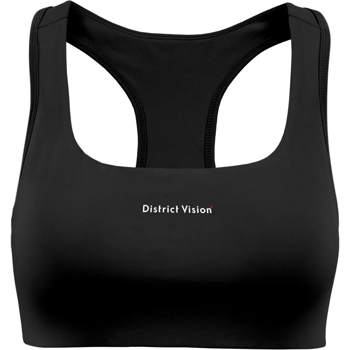 Image of District Vision Twin Layer Medium Support Bra - Women's Black, L