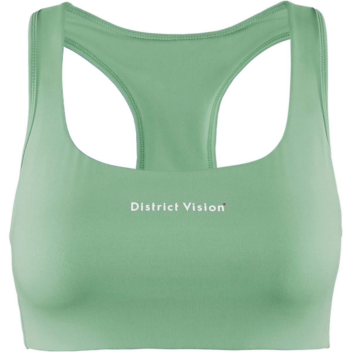 District Vision Twin Layer Medium Support Sports Bra - Women's Mint, M