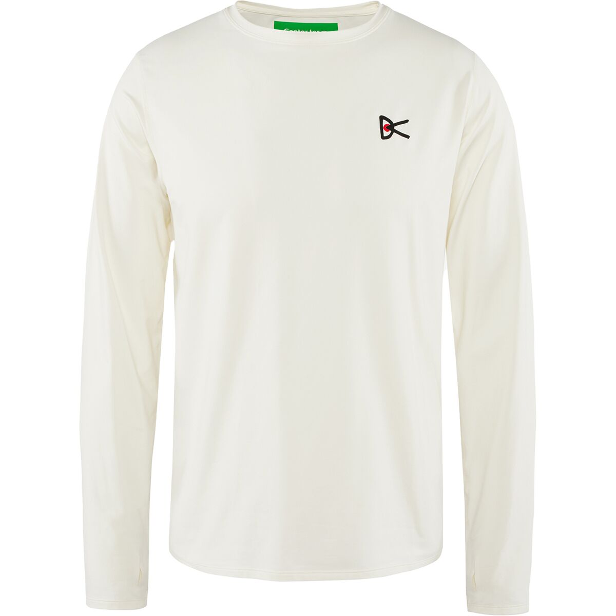District Vision District Vision Lightweight Long Sleeve T-Shirt - Men's Lunar White, XL