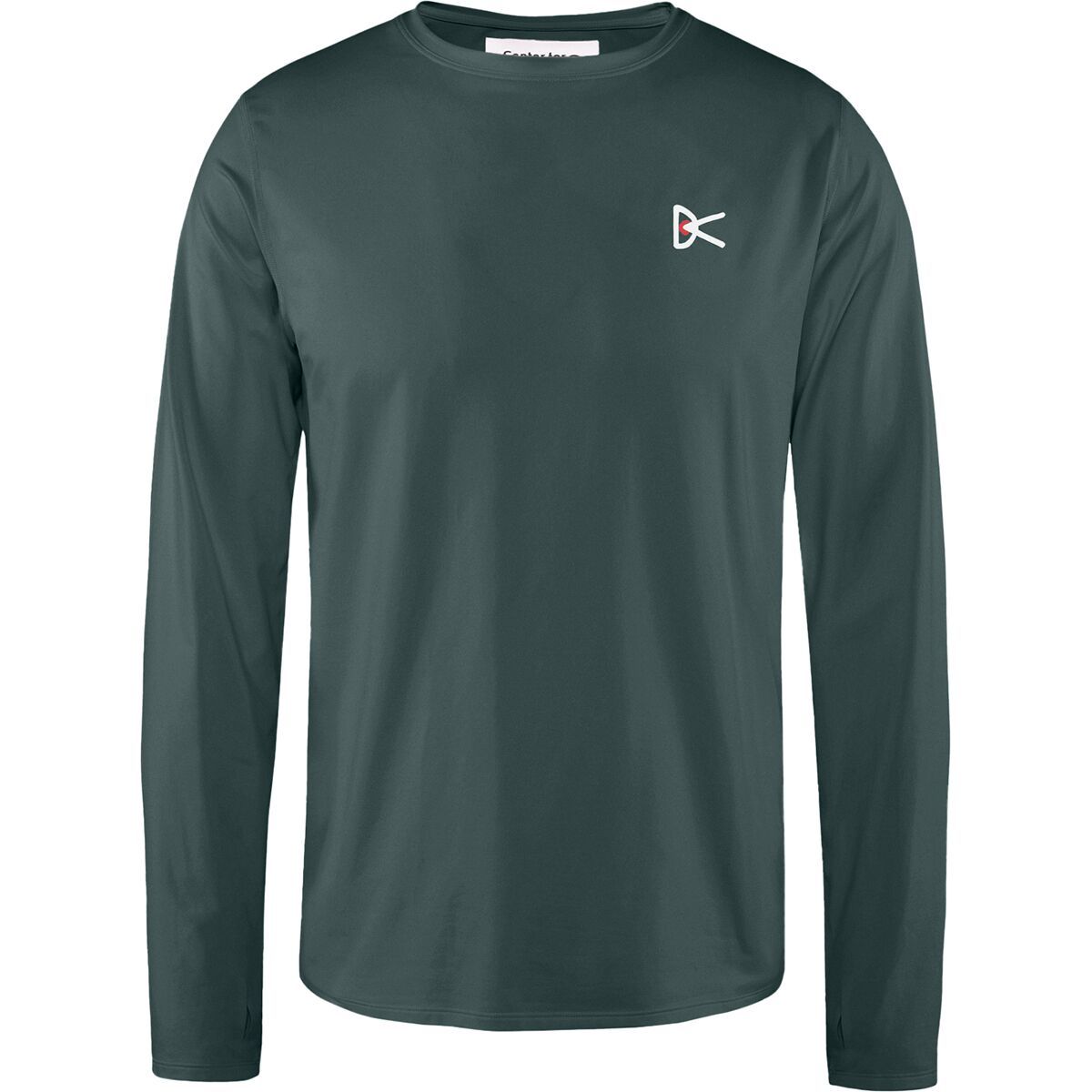 Image of District Vision Lightweight Long Sleeve T-Shirt - Men's Spruce, S