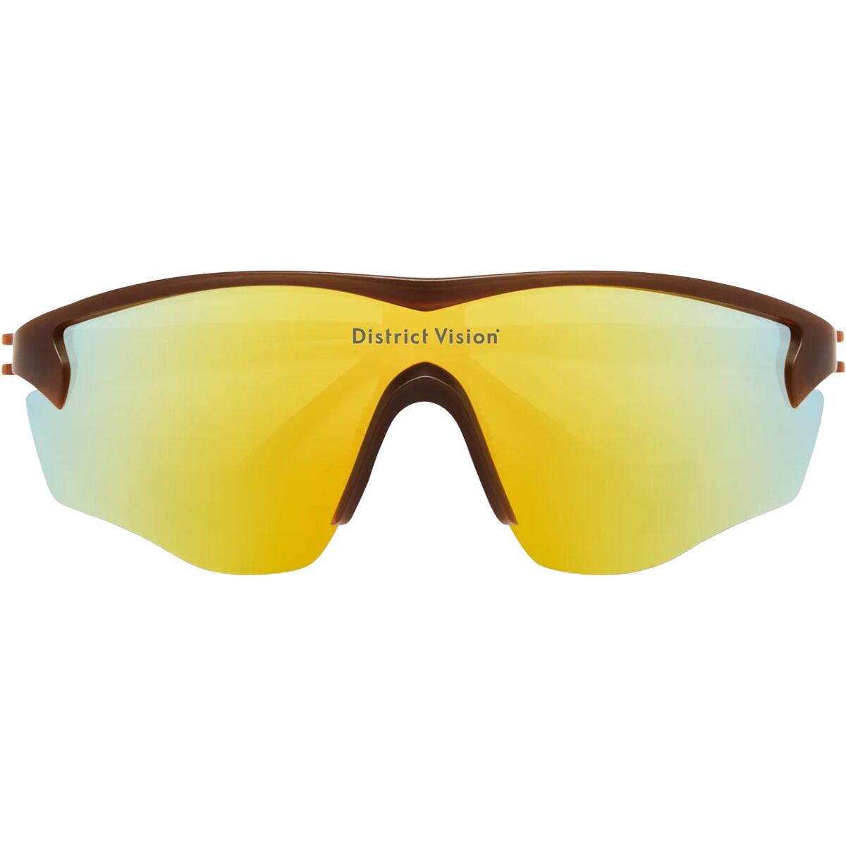 Image of District Vision Junya Racer Sunglasses Cedar/D+ Fire Mirror, One Size