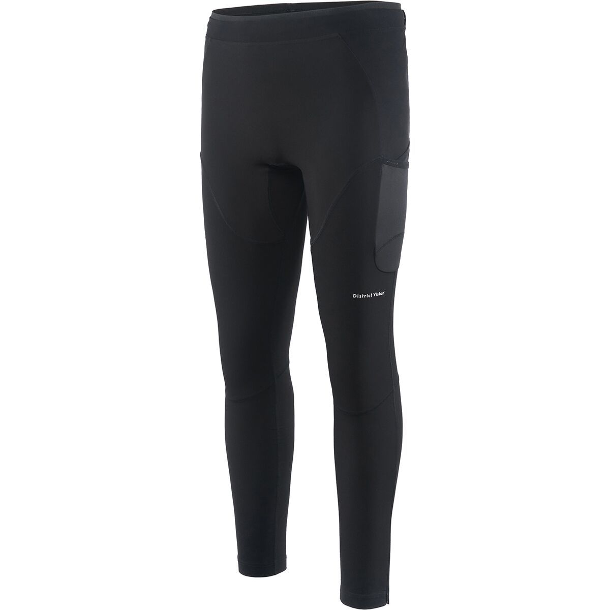 Image of District Vision Cargo Compression Long Tight - Men's Black, M