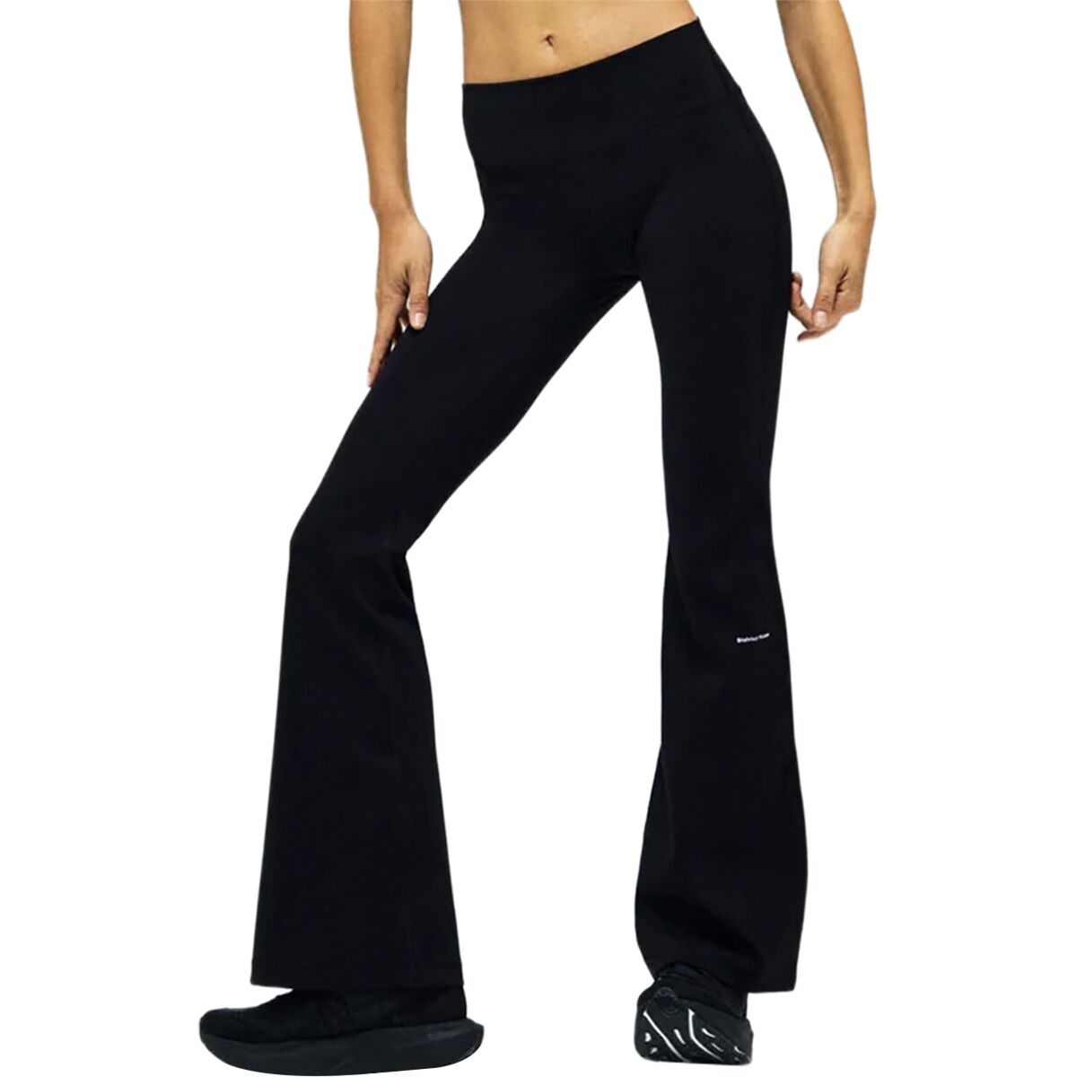 Image of District Vision Flared Studio Legging - Women's Black, M