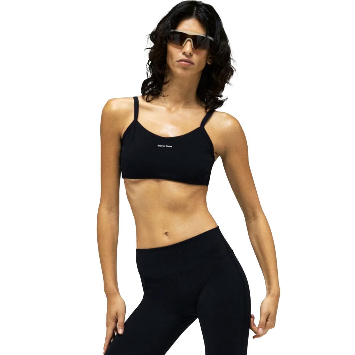Image of District Vision Studio Bra - Women's Black, L