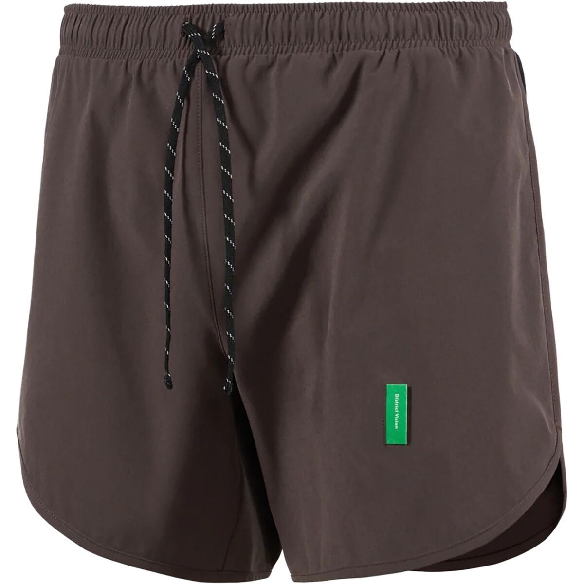 Image of District Vision 5in Training Short - Men's Dark Taupe, M