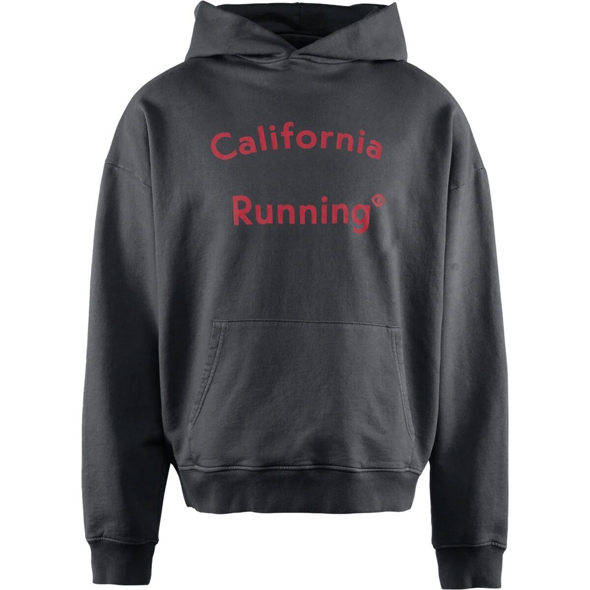 Image of District Vision California Cotton Hoodie - Men's California Running Black, M