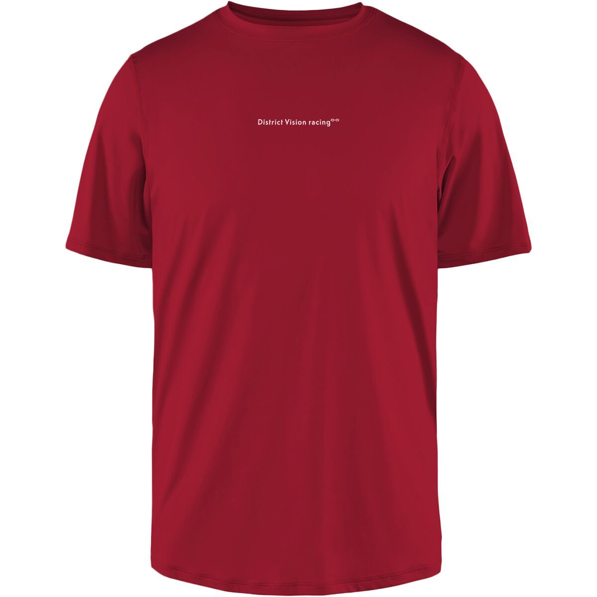 Image of District Vision Ultralight Aloe Short Sleeve T-Shirt - Men's Cardinal, L