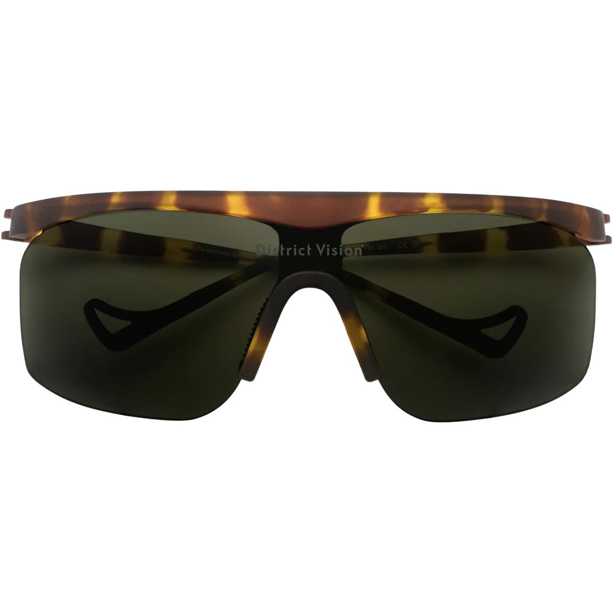 Image of District Vision Konoha Sun Sprinter Sunglasses Tortoise/D+ G15, One Size
