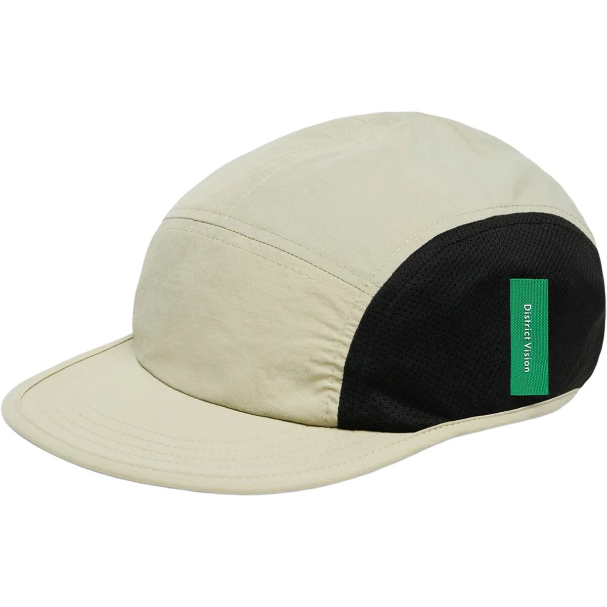 Image of District Vision Performance Panelled Mesh Hat Sand, One Size