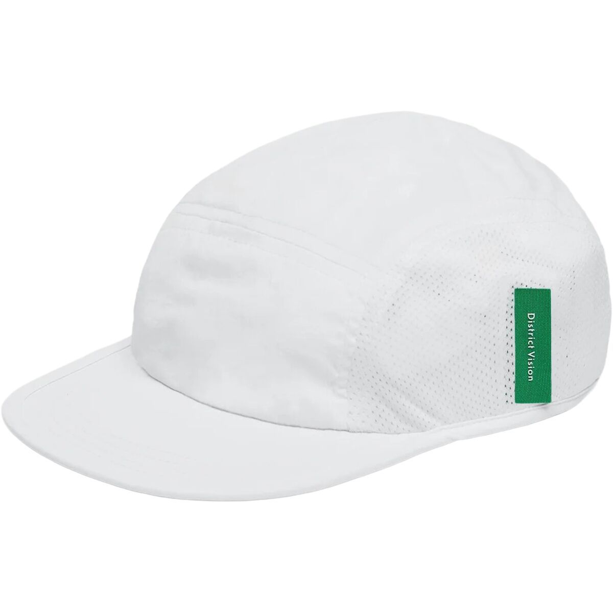 Image of District Vision Performance Panelled Mesh Hat White, One Size