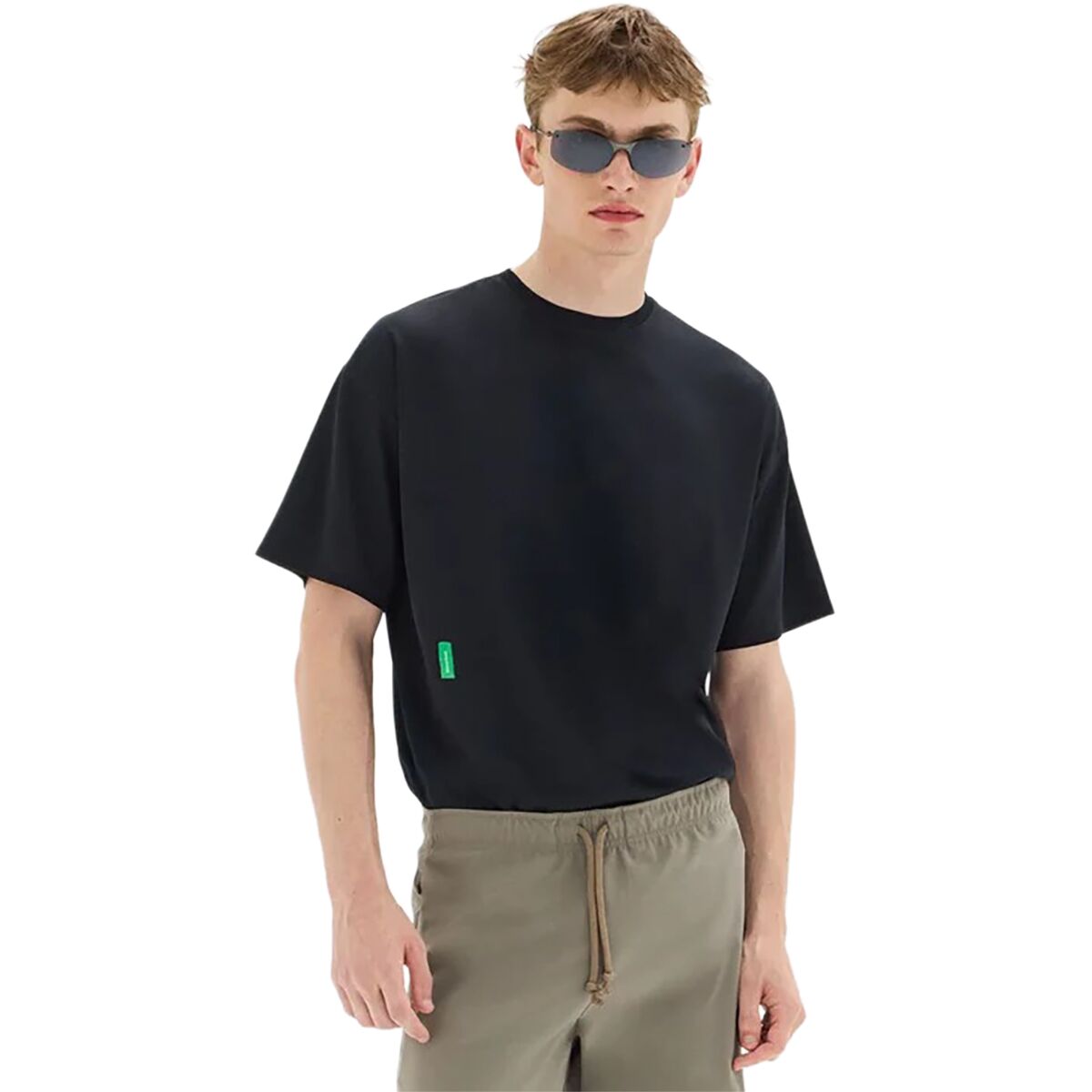 Image of District Vision Quick-Dry Boxy Short Sleeve T-Shirt - Men's Black, XL