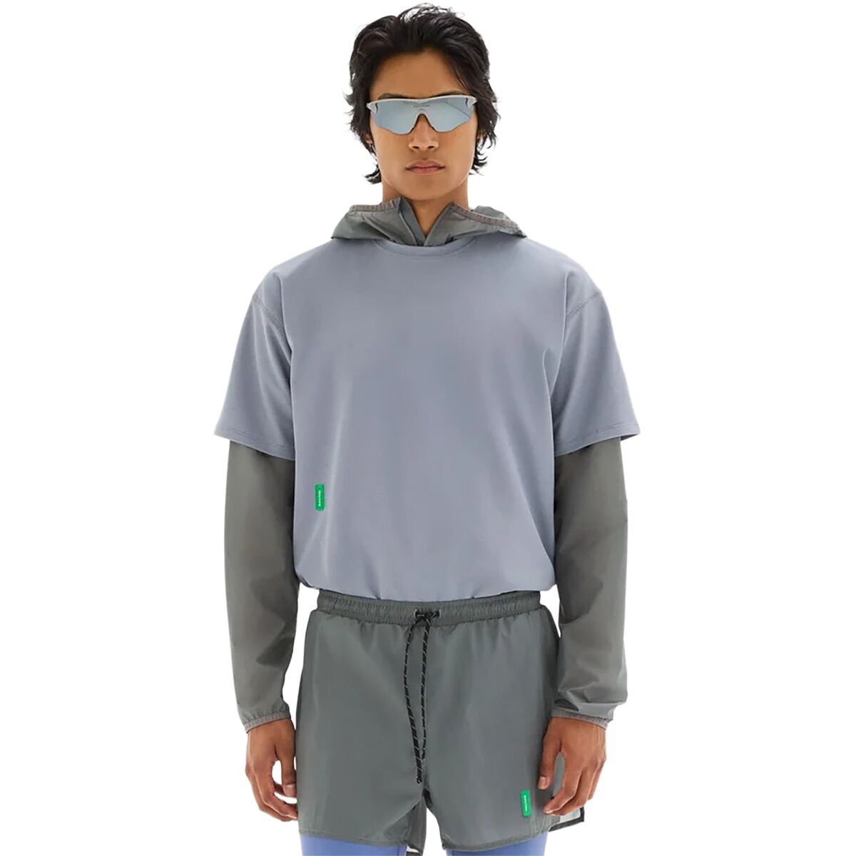 Image of District Vision Quick-Dry Boxy Short Sleeve T-Shirt - Men's Cold Water, L