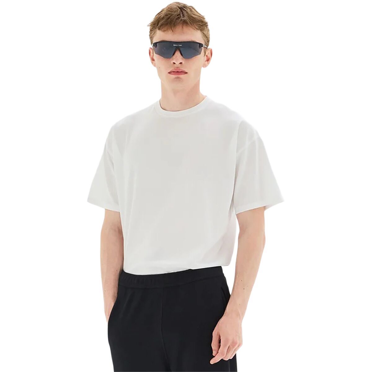 Image of District Vision Quick-Dry Boxy Short Sleeve T-Shirt - Men's White, M