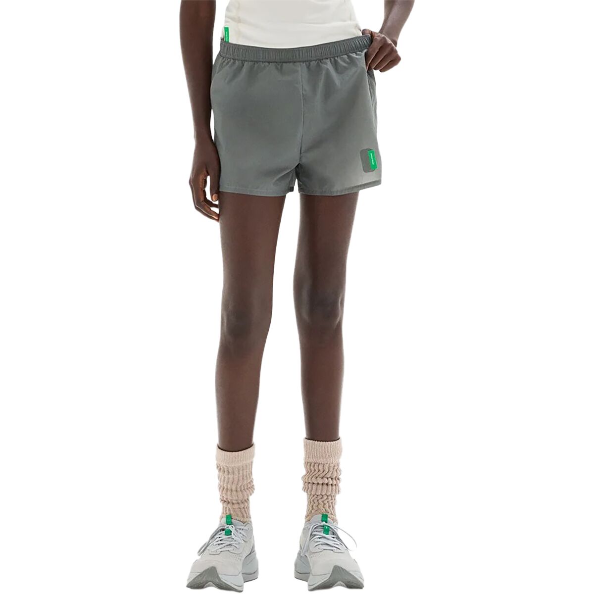 Image of District Vision Ultralight Nylon Zippered Short - Women's Graphite, L