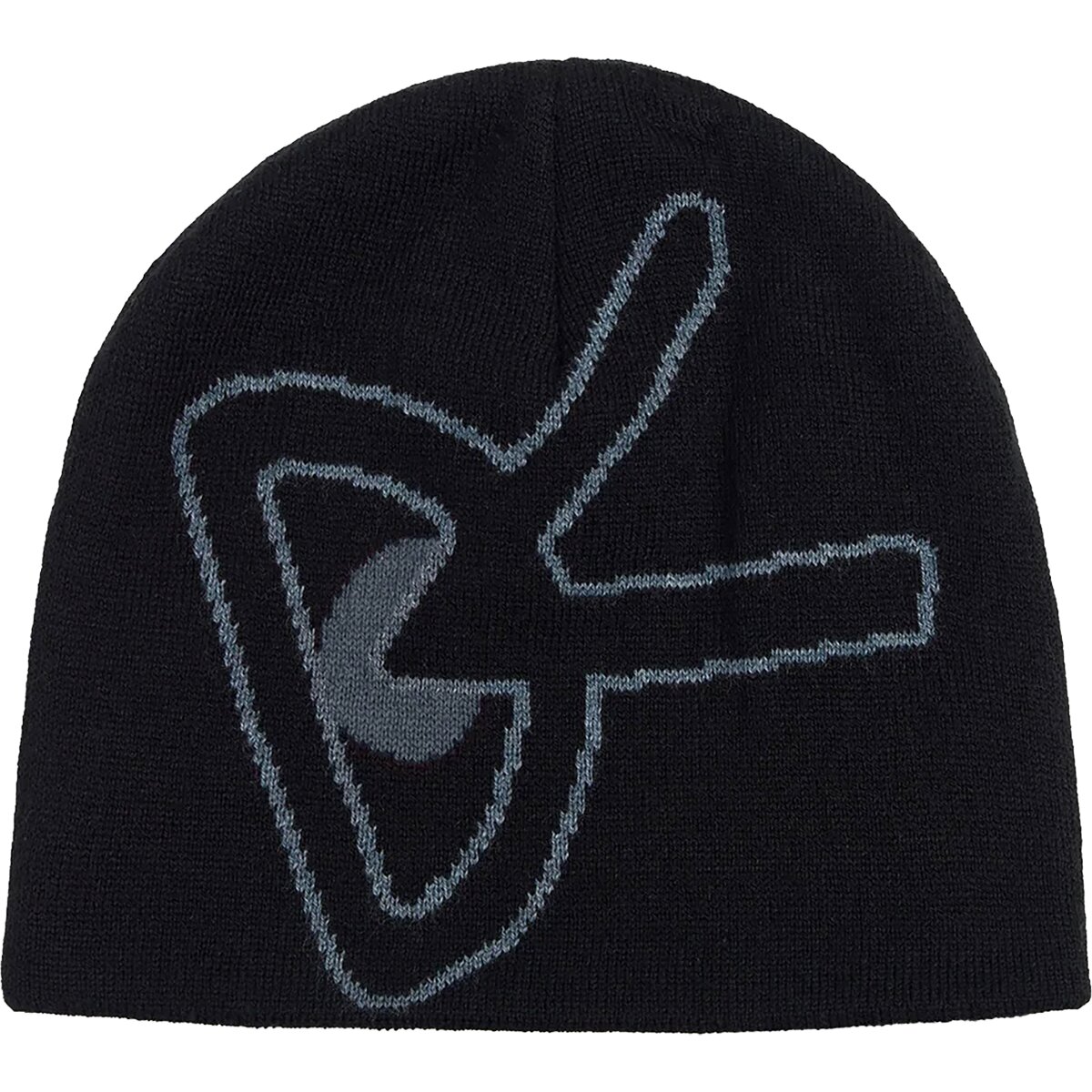 Image of District Vision Merino Wool Beanie Black/Grey, One Size