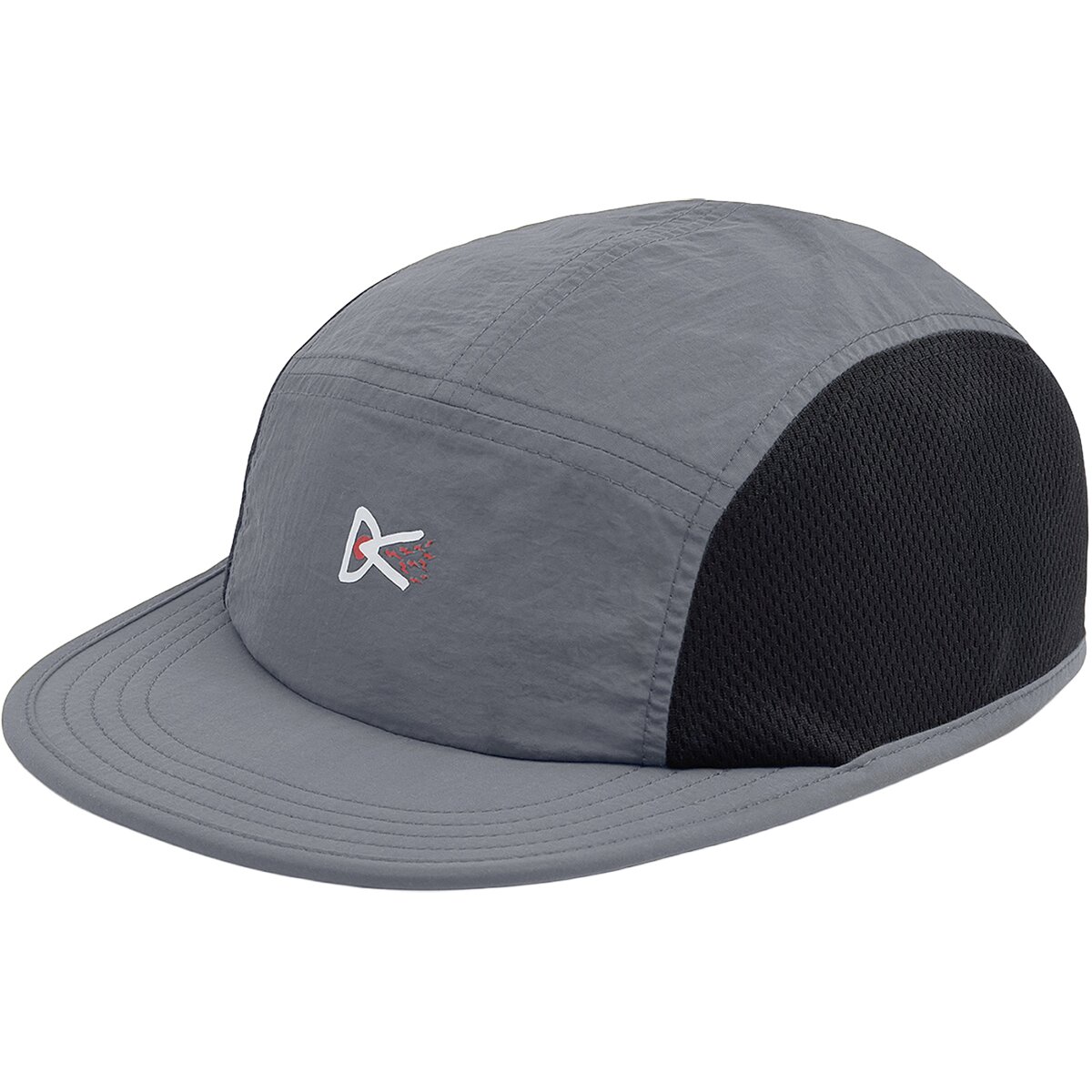Image of District Vision Nylon Paneled Mesh Hat Grey, One Size