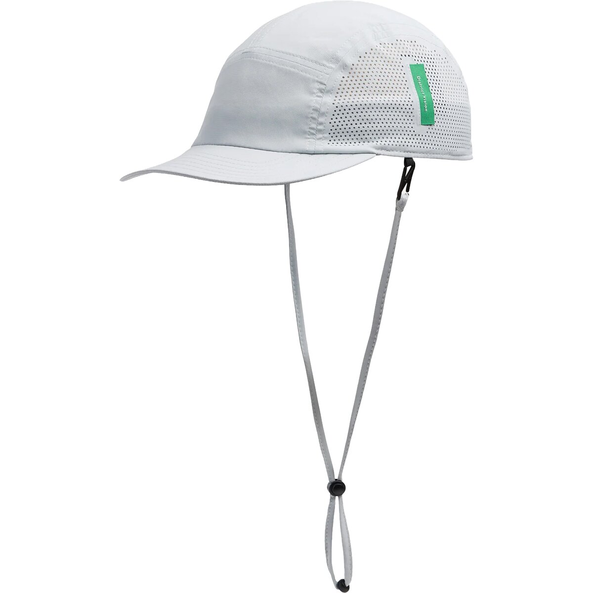 Image of District Vision Perforated Strap Hat Light Grey, One Size