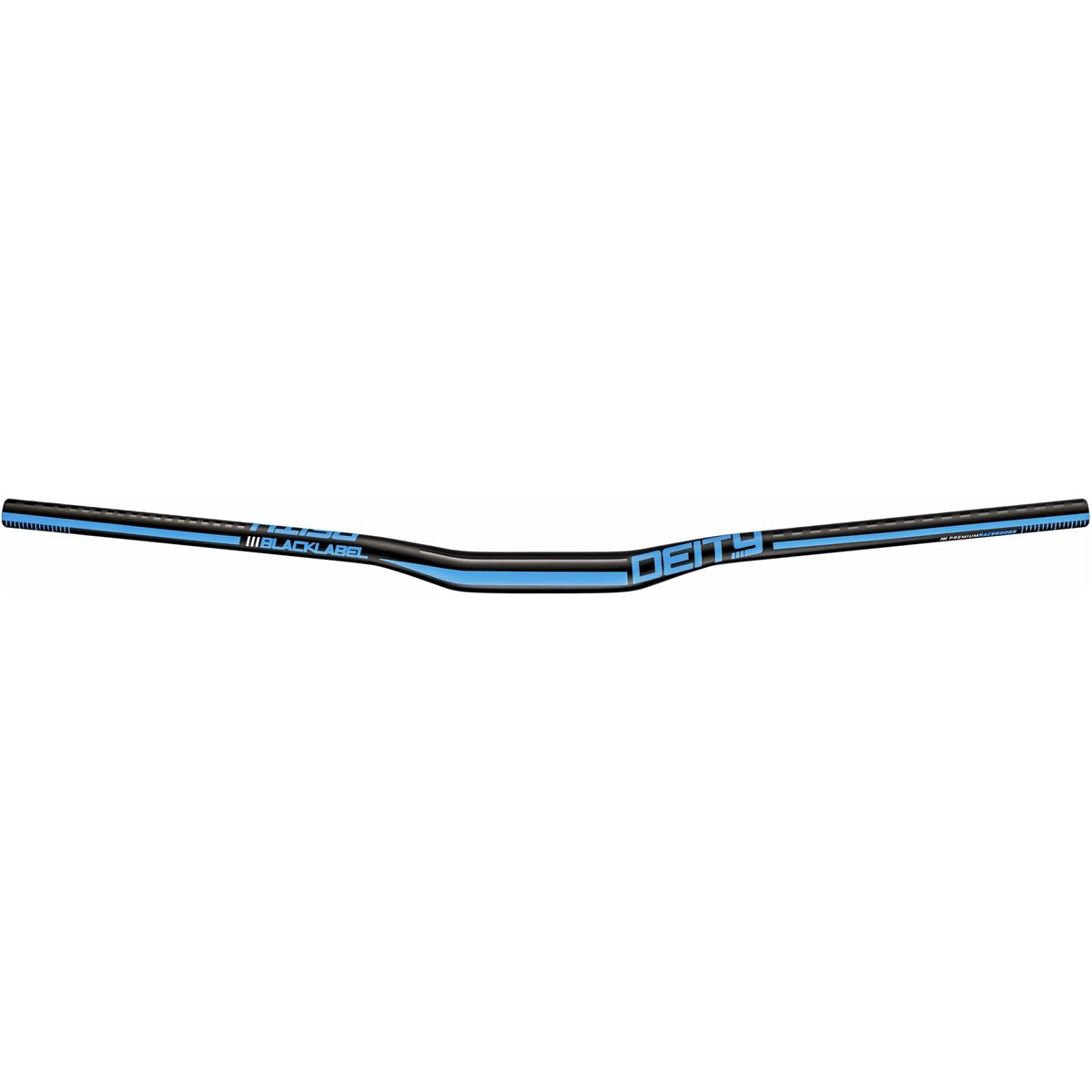 Image of Deity Components Blacklabel 31.8 Handlebar Blue, 800mm, 15mm