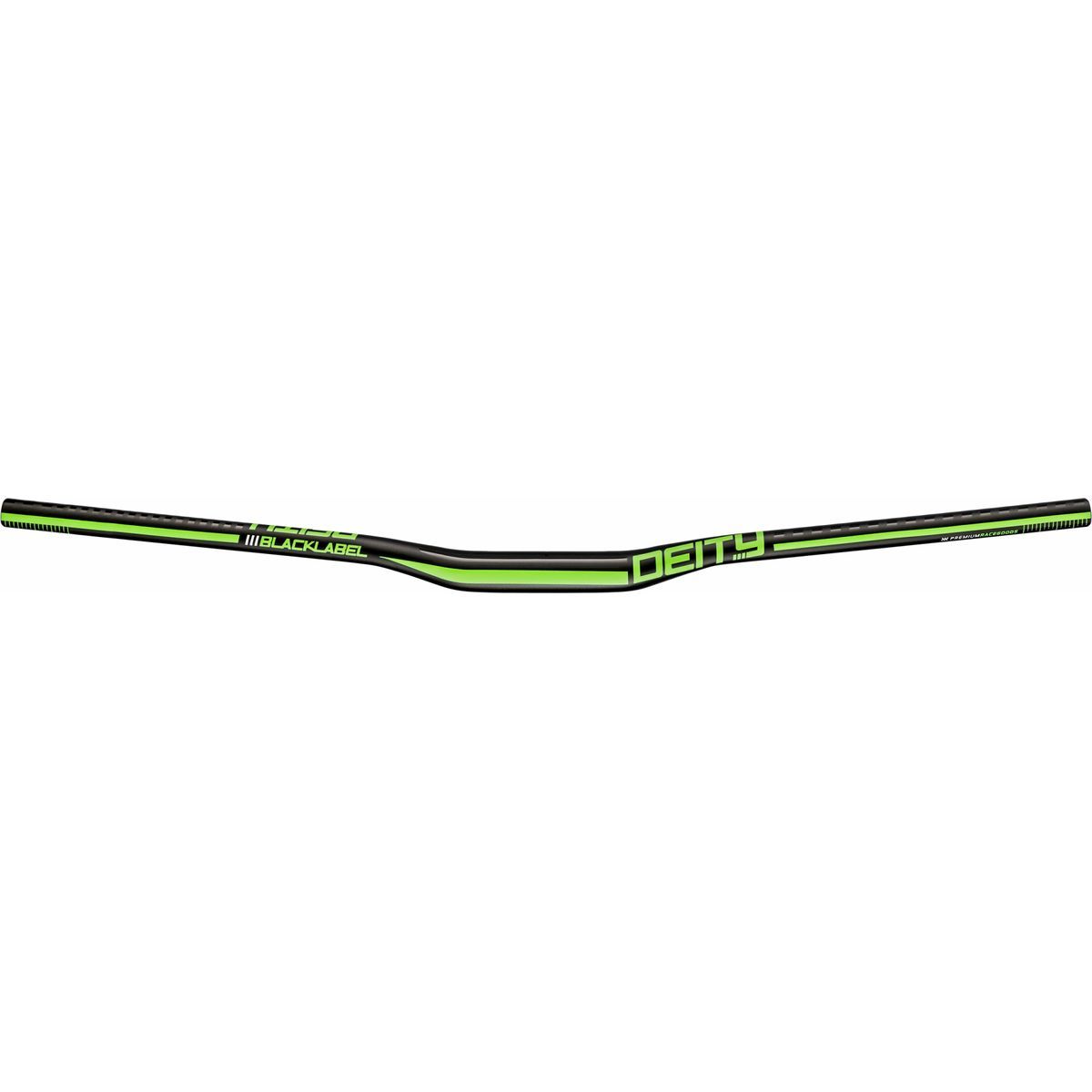 Image of Deity Components Blacklabel 800 15mm Riser Handlebar Green, One Size