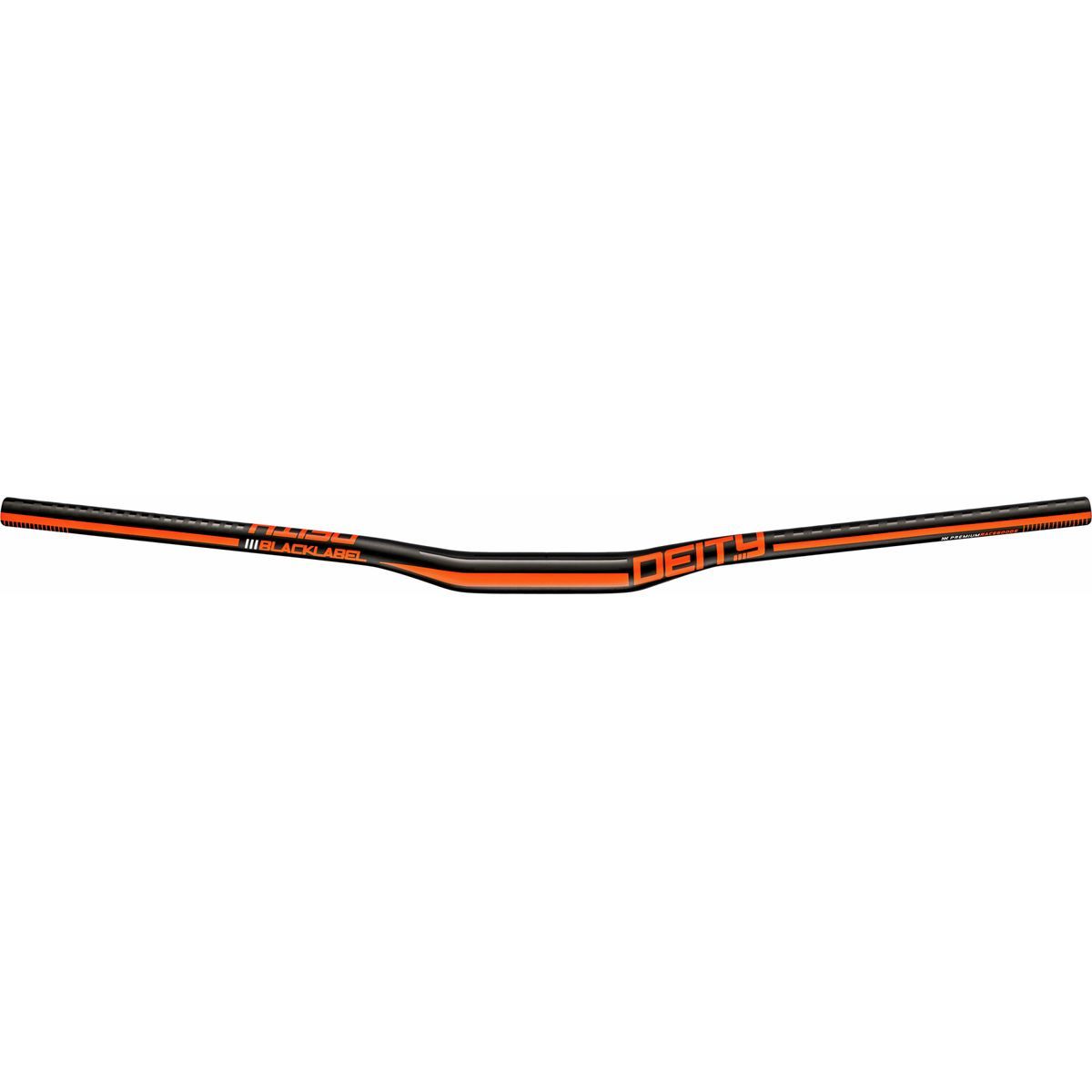 Image of Deity Components Blacklabel 800 15mm Riser Handlebar Orange, One Size