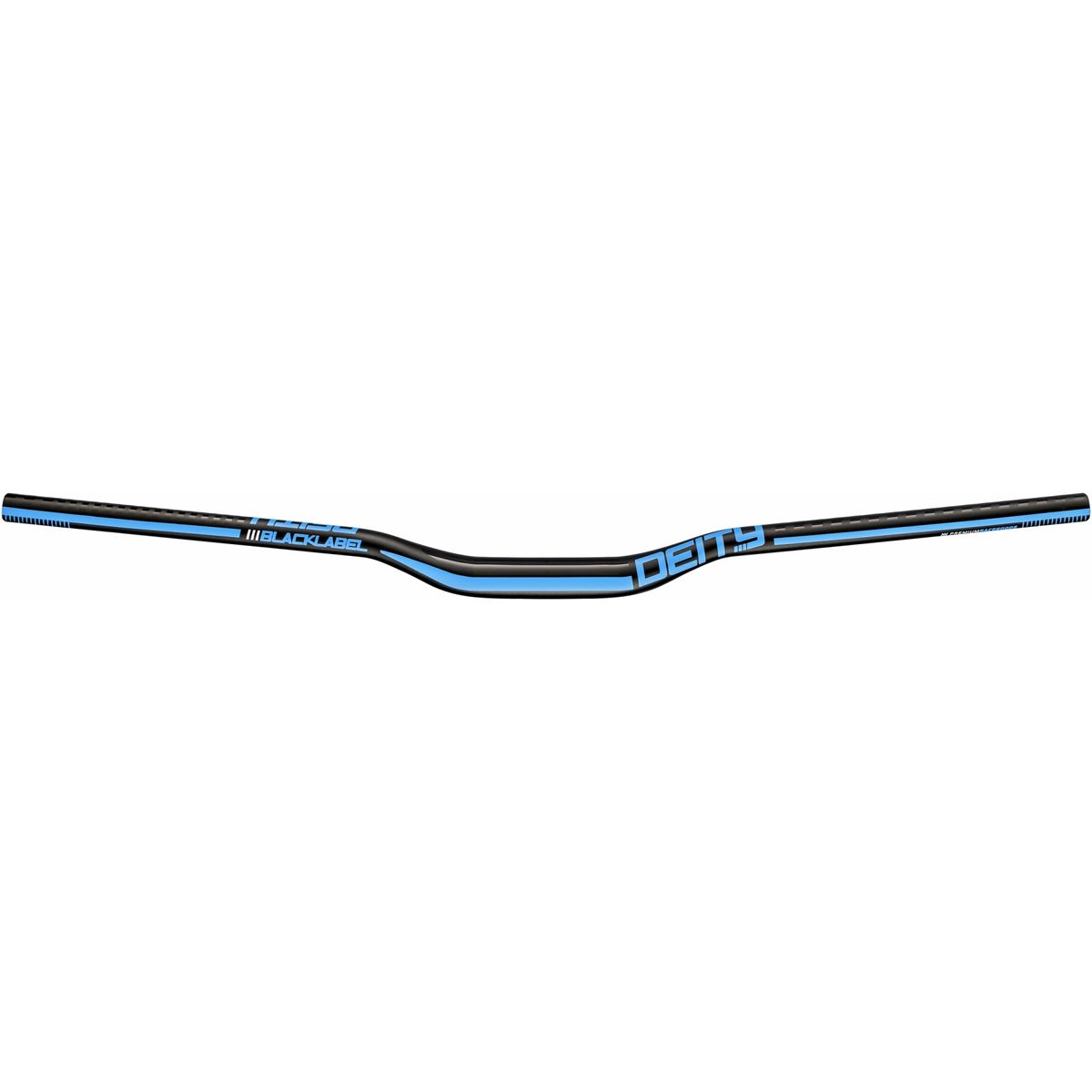 Image of Deity Components Blacklabel 31.8 Handlebar Blue, 800mm, 25mm