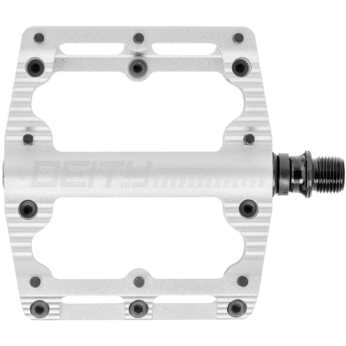 Image of Deity Components Black Kat Pedals Silver, One Size