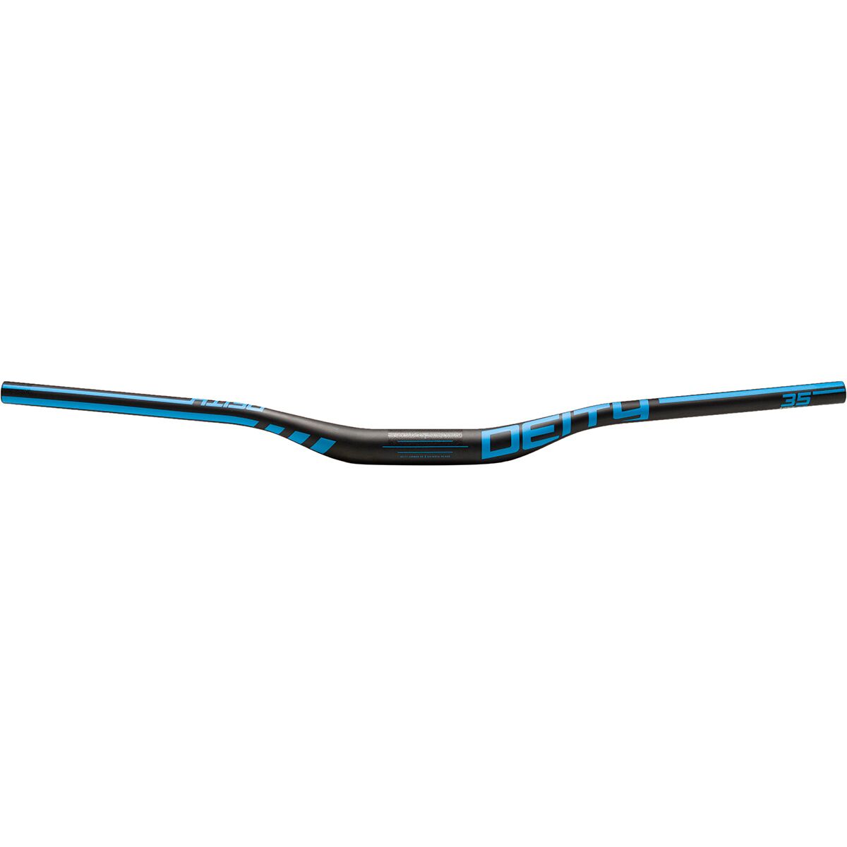Image of Deity Components Speedway 35 Carbon Handlebar Blue, 810mm, 30mm