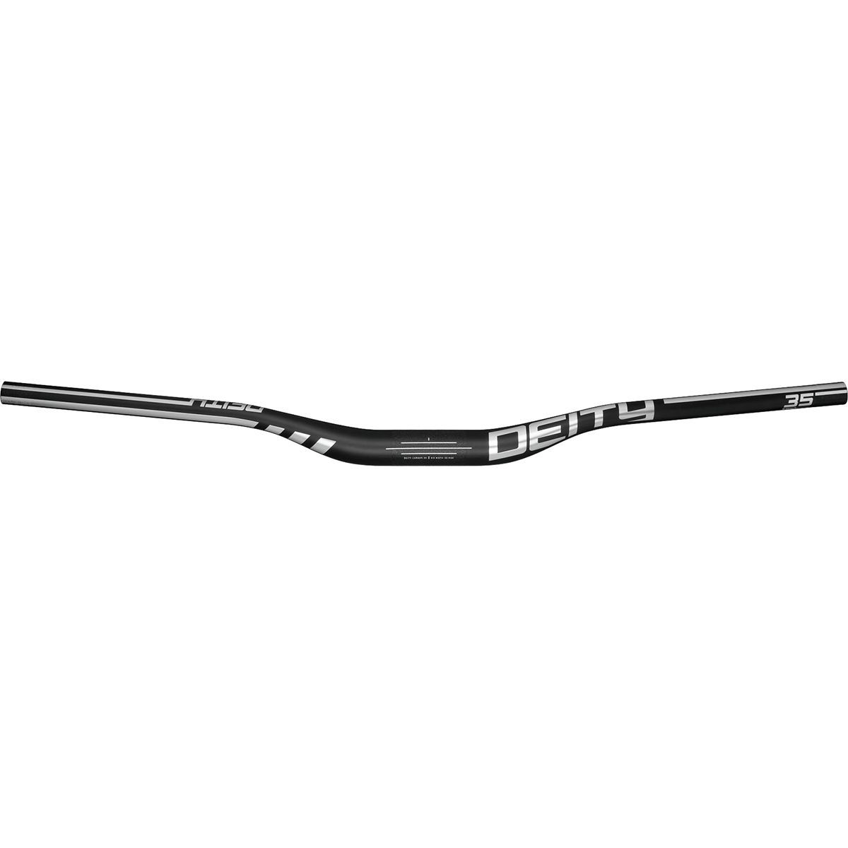 Image of Deity Components Speedway 35 Carbon Riser Handlebar Chrome, 810mm