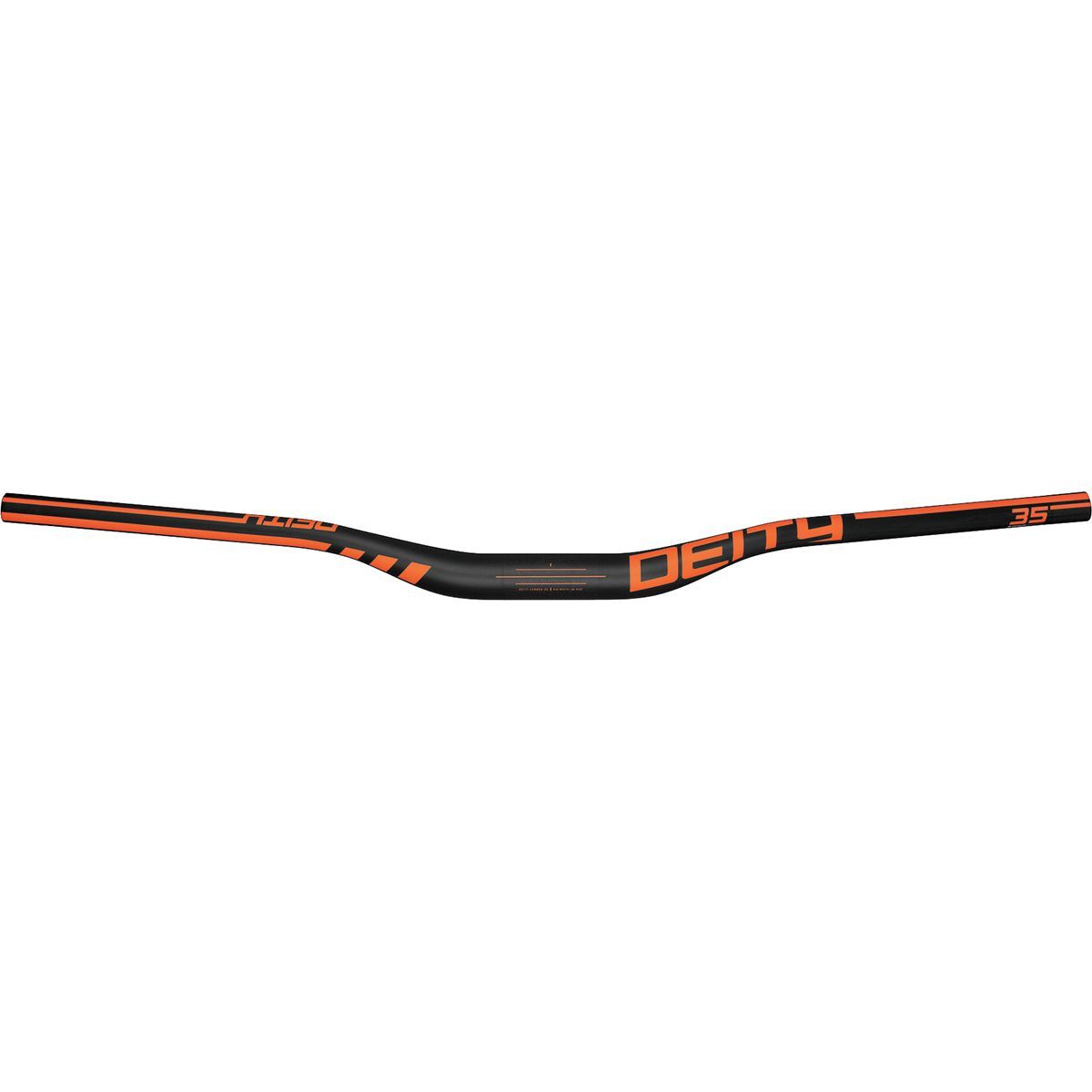 Image of Deity Components Speedway 35 Carbon Riser Handlebar Orange, 810mm