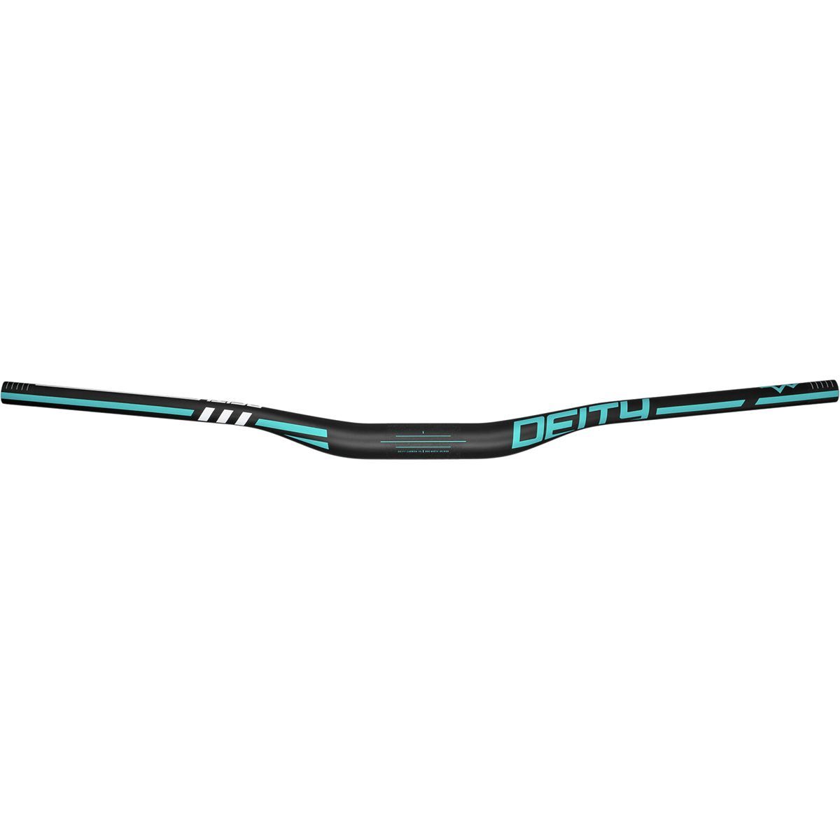 Image of Deity Components Skywire 35 25mm Carbon Riser Handlebar Turquoise, 800mm