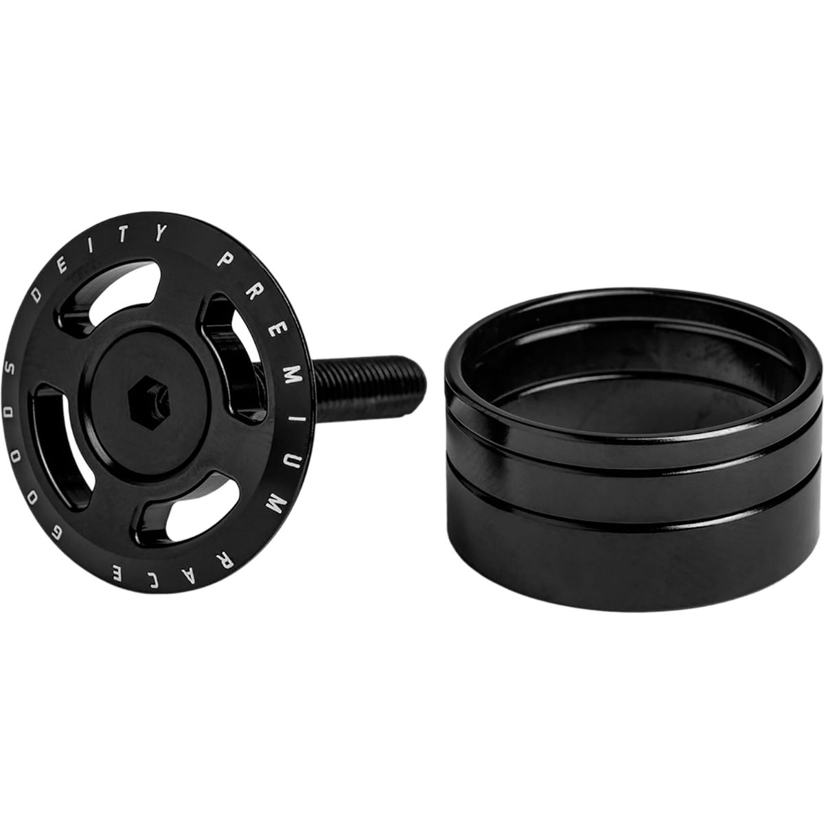 Image of Deity Components Crosshair Headset Cap Black, One Size