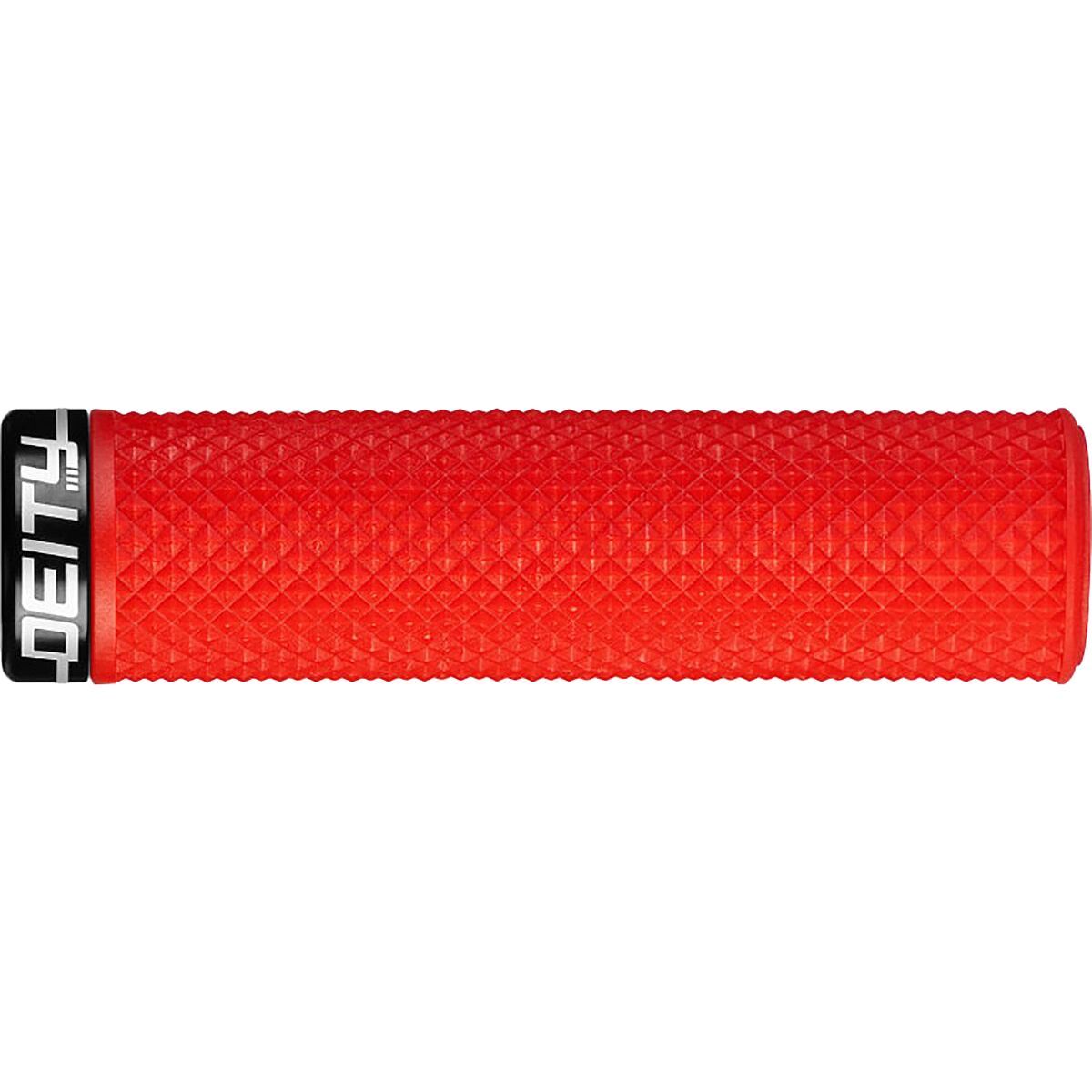Image of Deity Components Supracush Grips Red, One Size