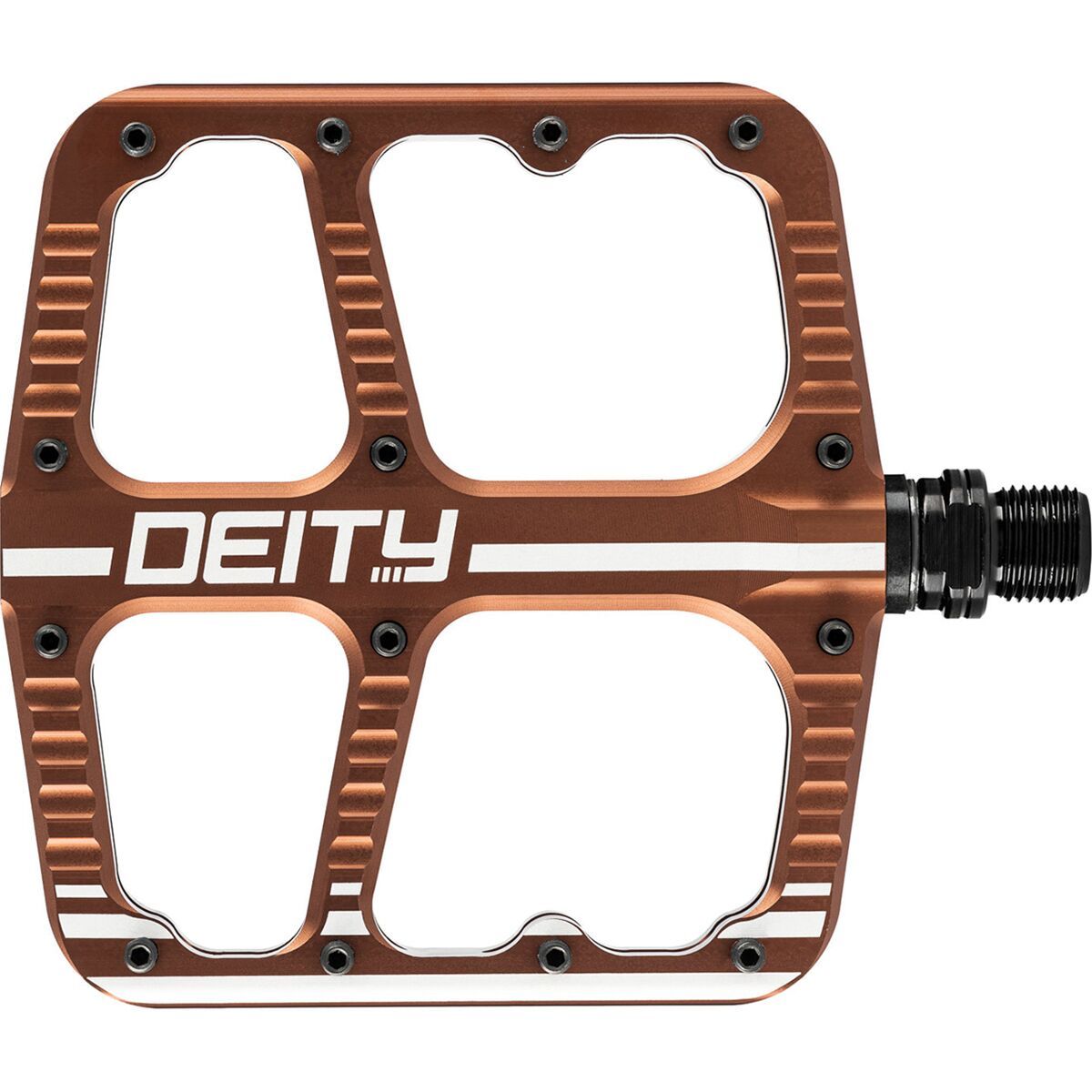 Image of Deity Components Flat Track Pedals Bronze, One Size