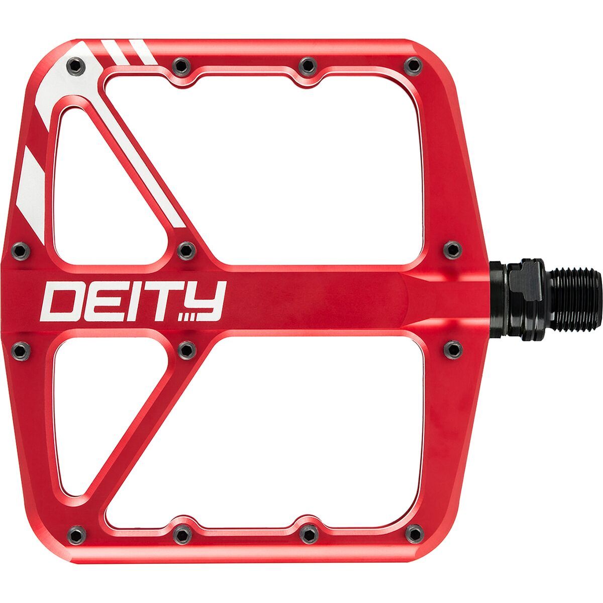 Image of Deity Components Supervillain Pedals Red, One Size