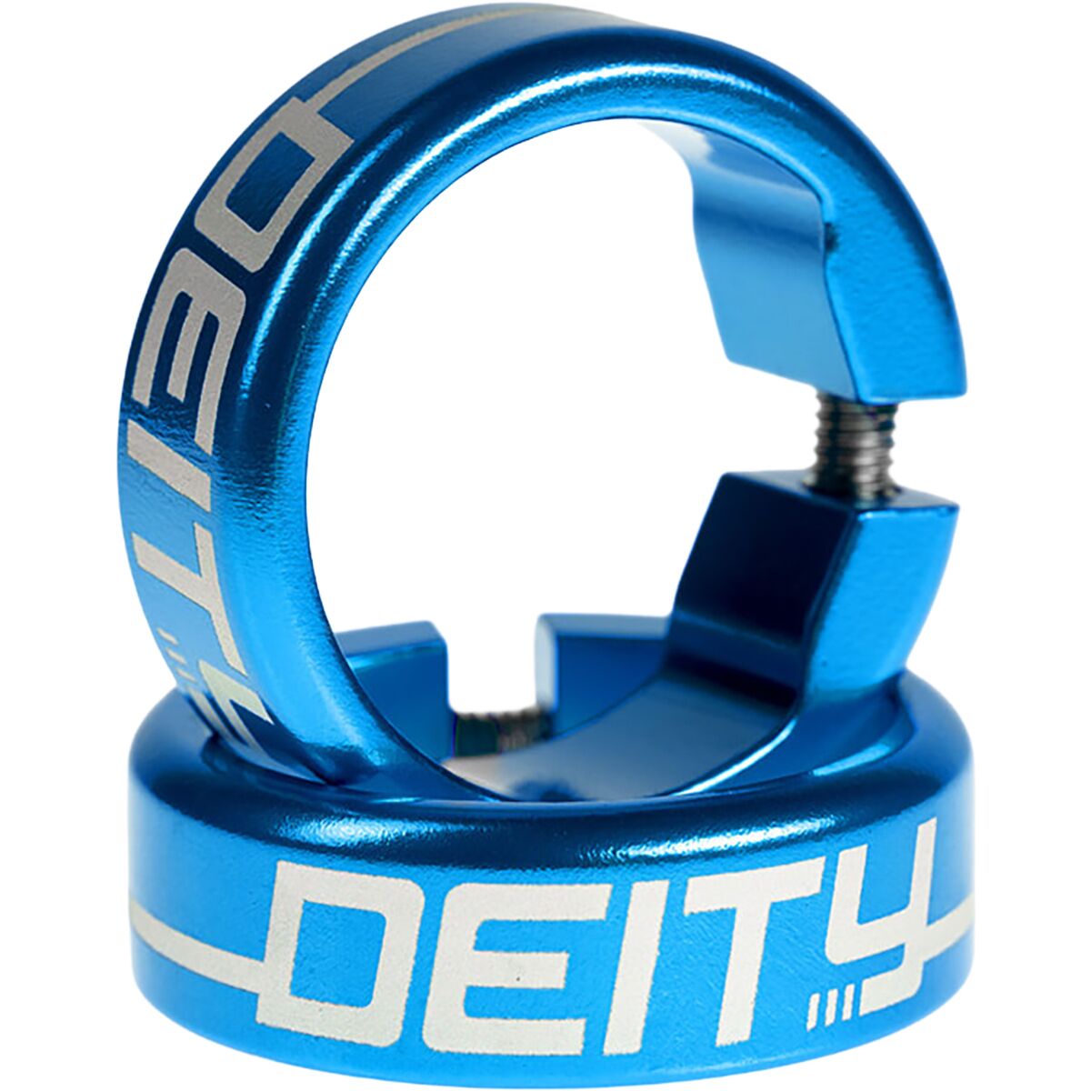 Deity Components Deity Components Grip Clamps Blue, One Size