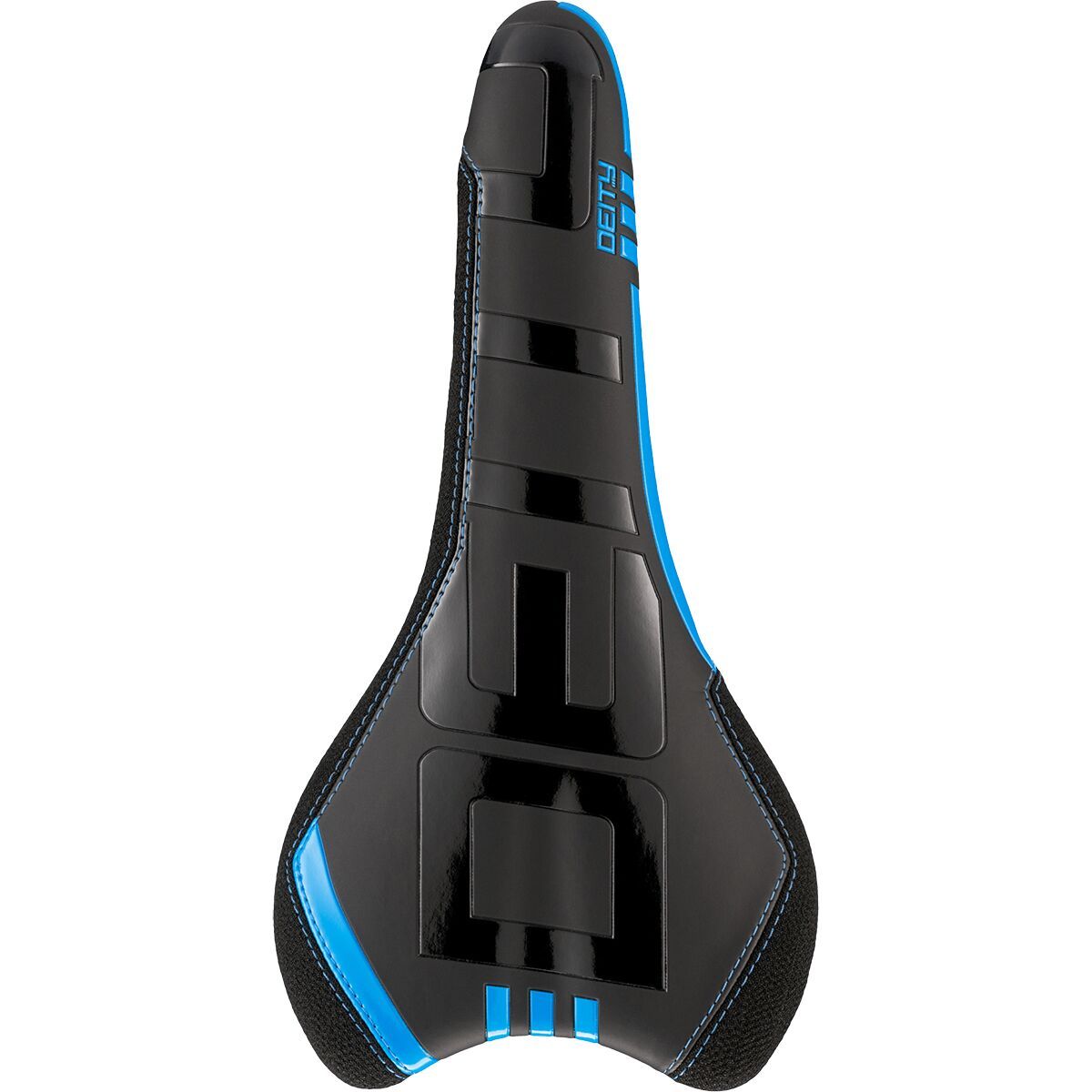 Image of Deity Components Sidetrack Saddle Blue, One Size