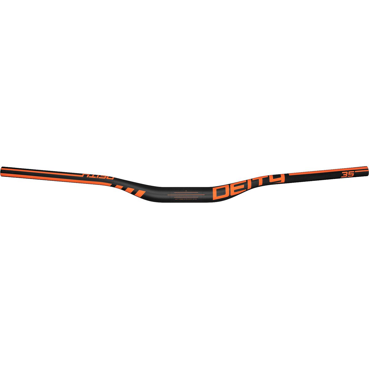 Image of Deity Components Speedway 35 Carbon Handlebar Orange, 810mm, 50mm