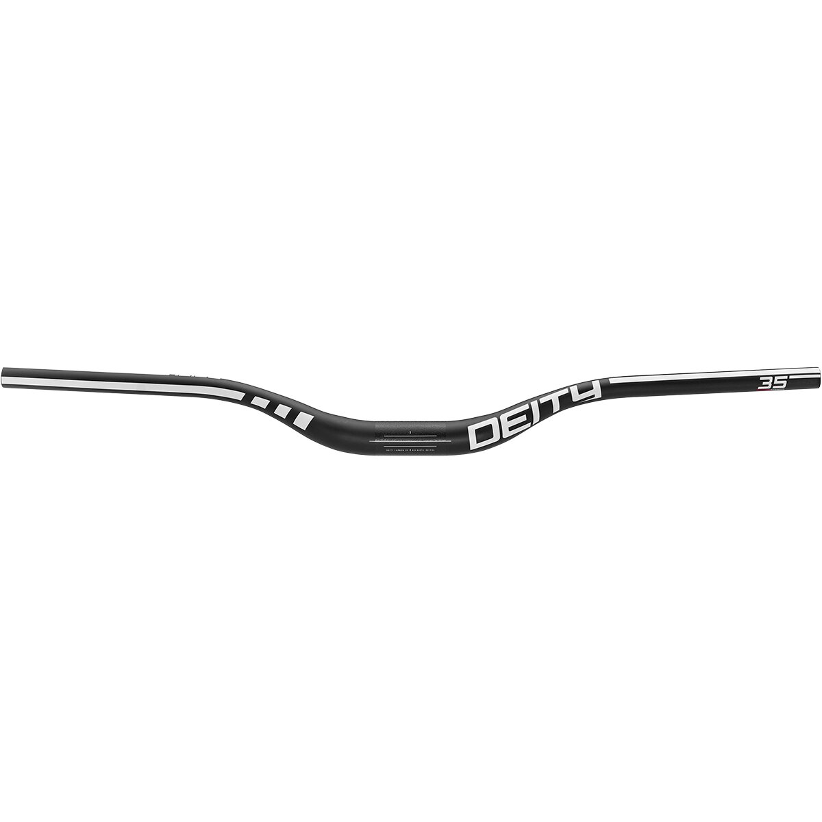 Image of Deity Components Speedway 35 Carbon Handlebar White, 810mm, 50mm