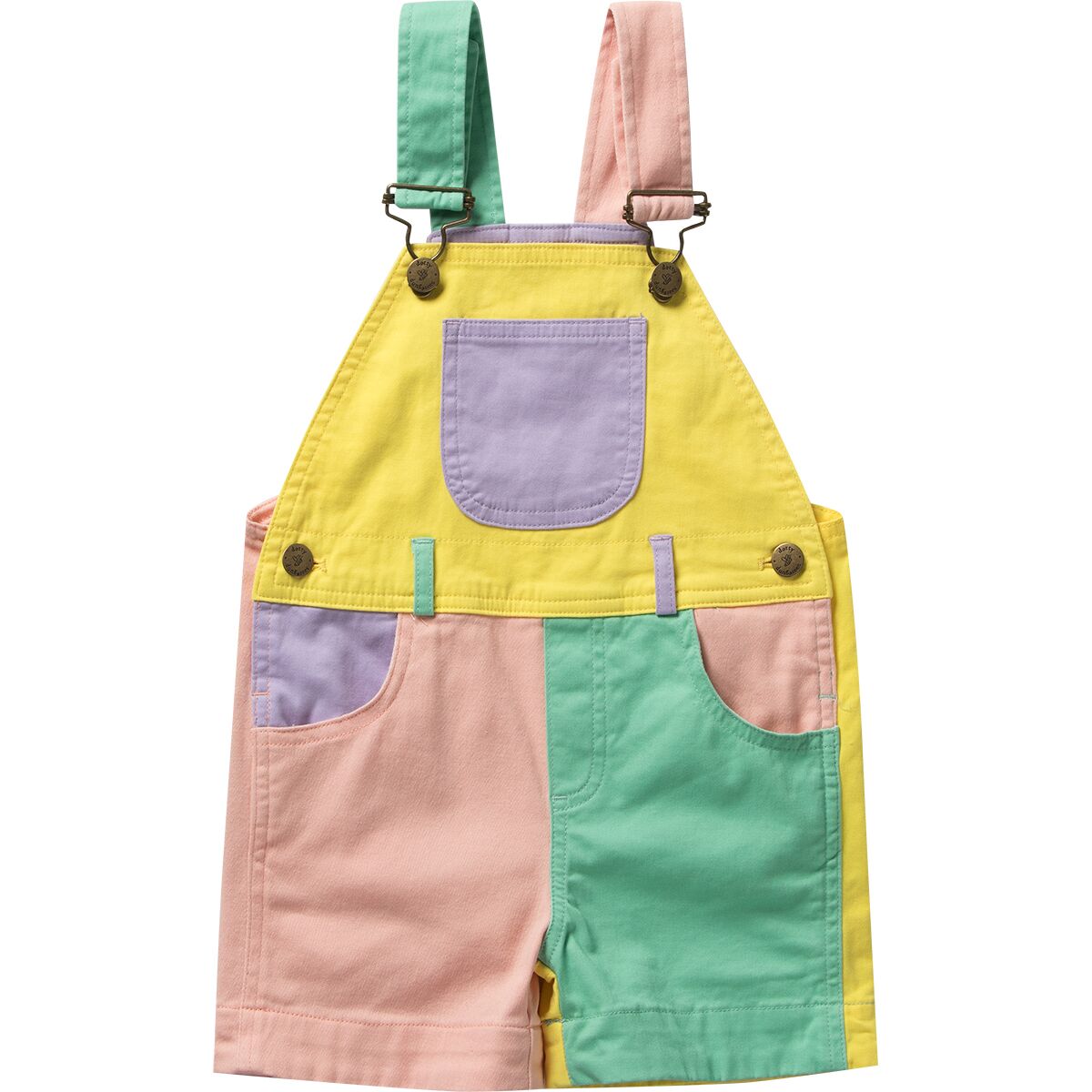Dotty Dungarees Colourblock Pastel Short - Toddlers'