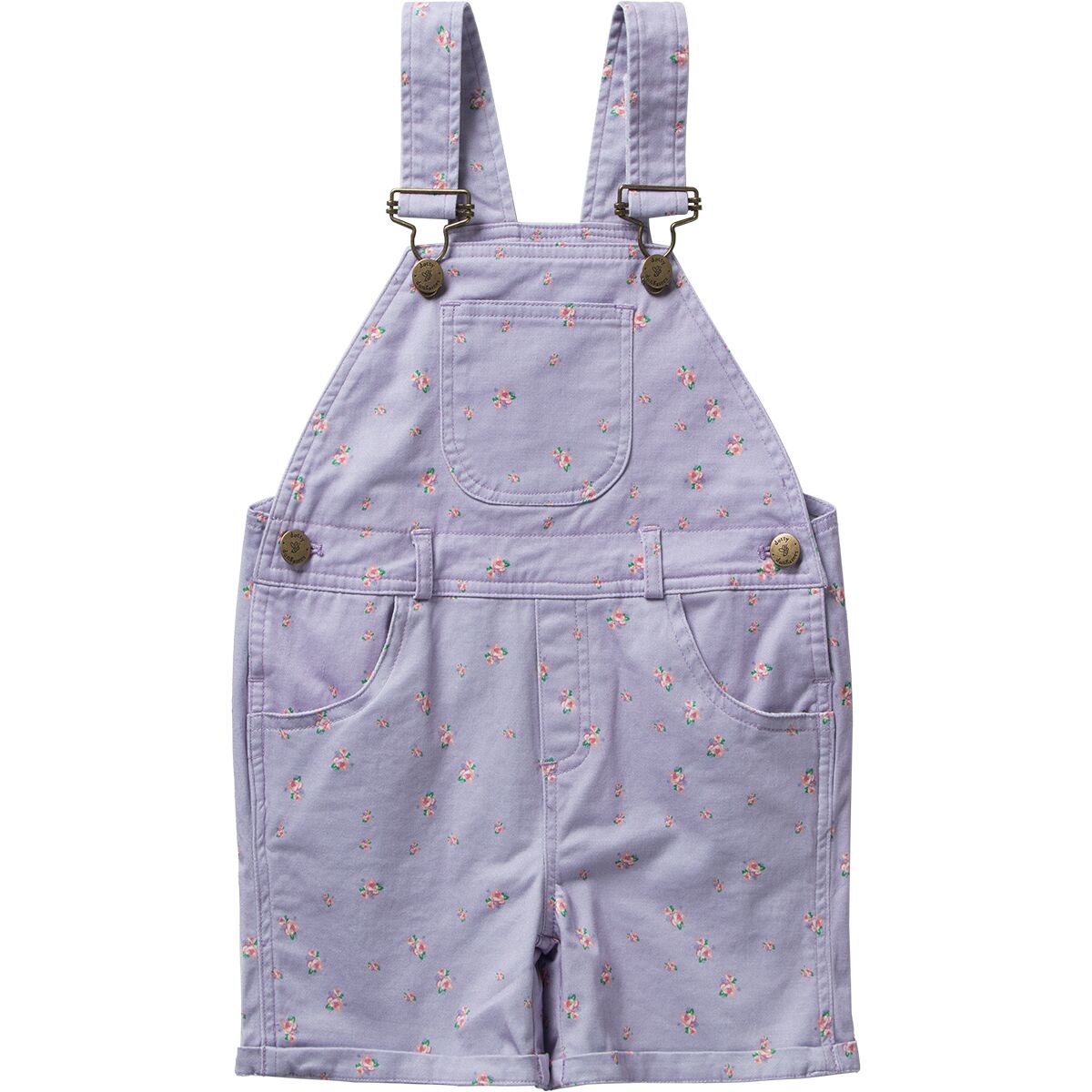 Dotty Dungarees Floral Lilac Short - Toddlers'