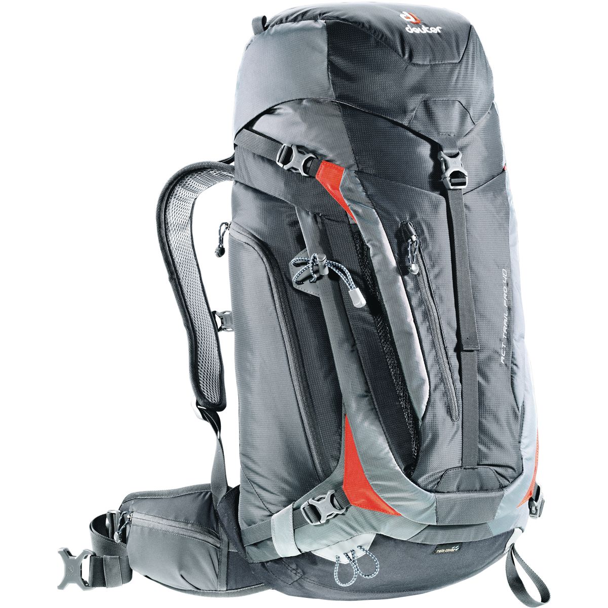 deuter act backpack mens Trail 30L Hiking Thanks to the practical rain cover Deuter ACT Trail Pro 40L
